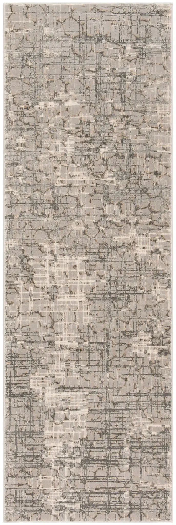 Meadow Abstract Grid Rug