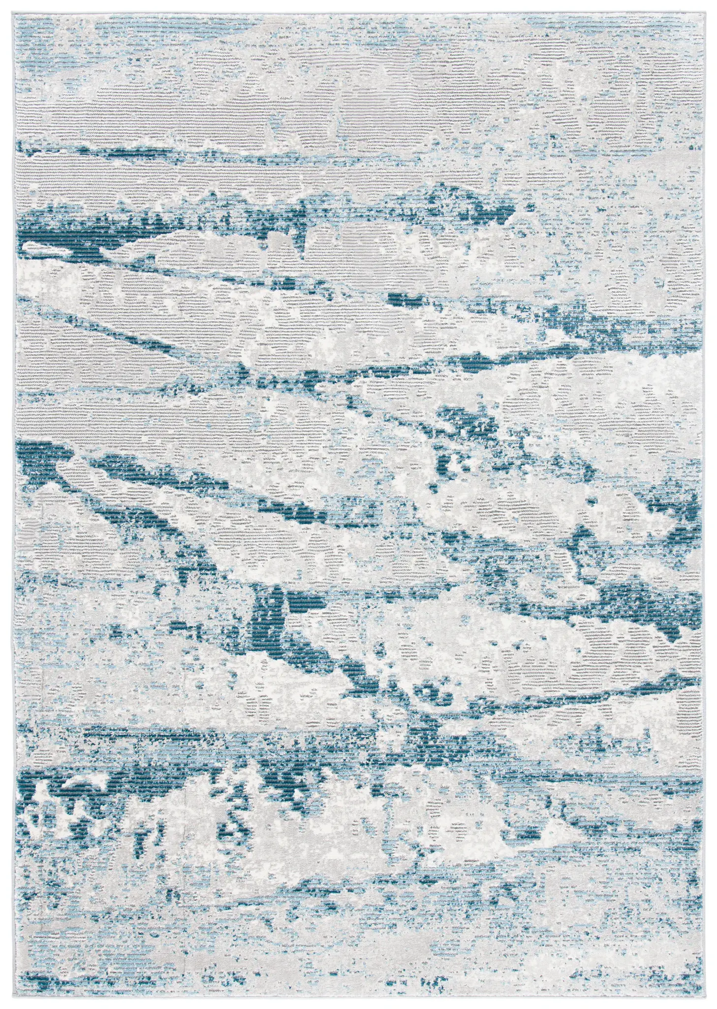 Meadow Abstract Landscape Rug