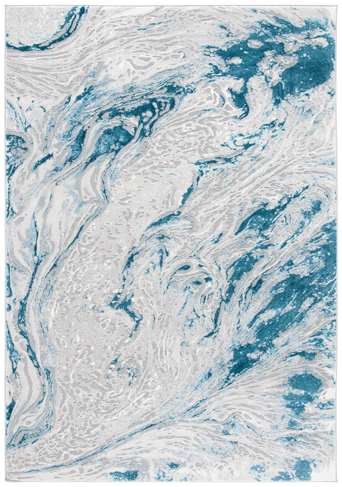 Meadow Abstract Marble Rug