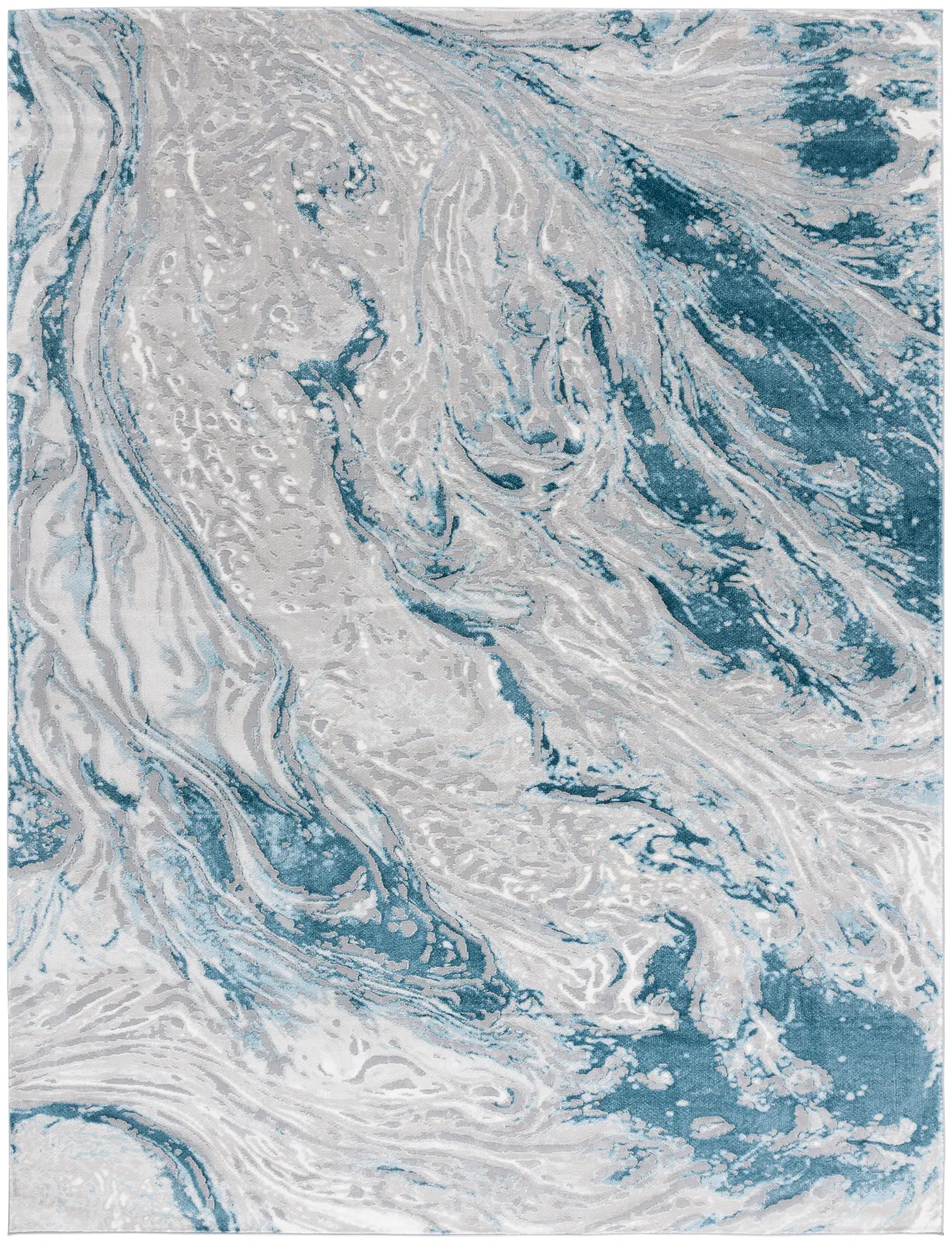Meadow Abstract Marble Rug