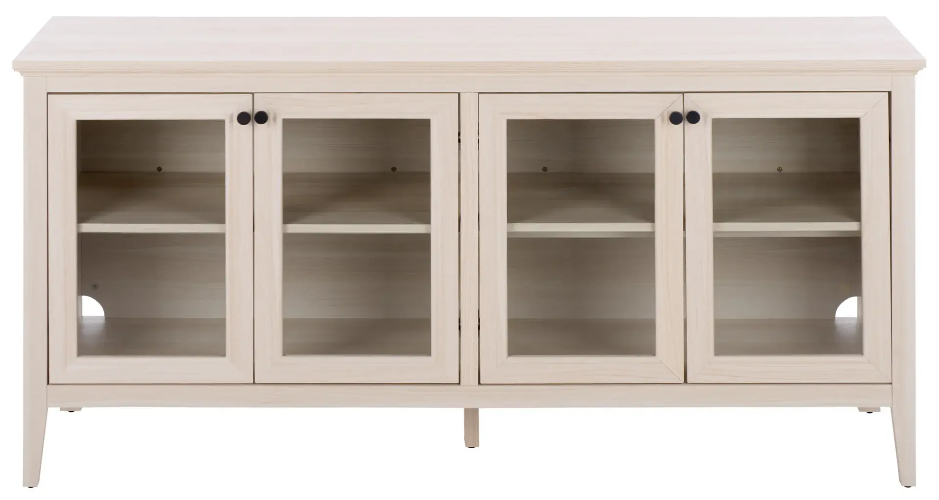 Sondra 63" Four Glass Door TV Stand