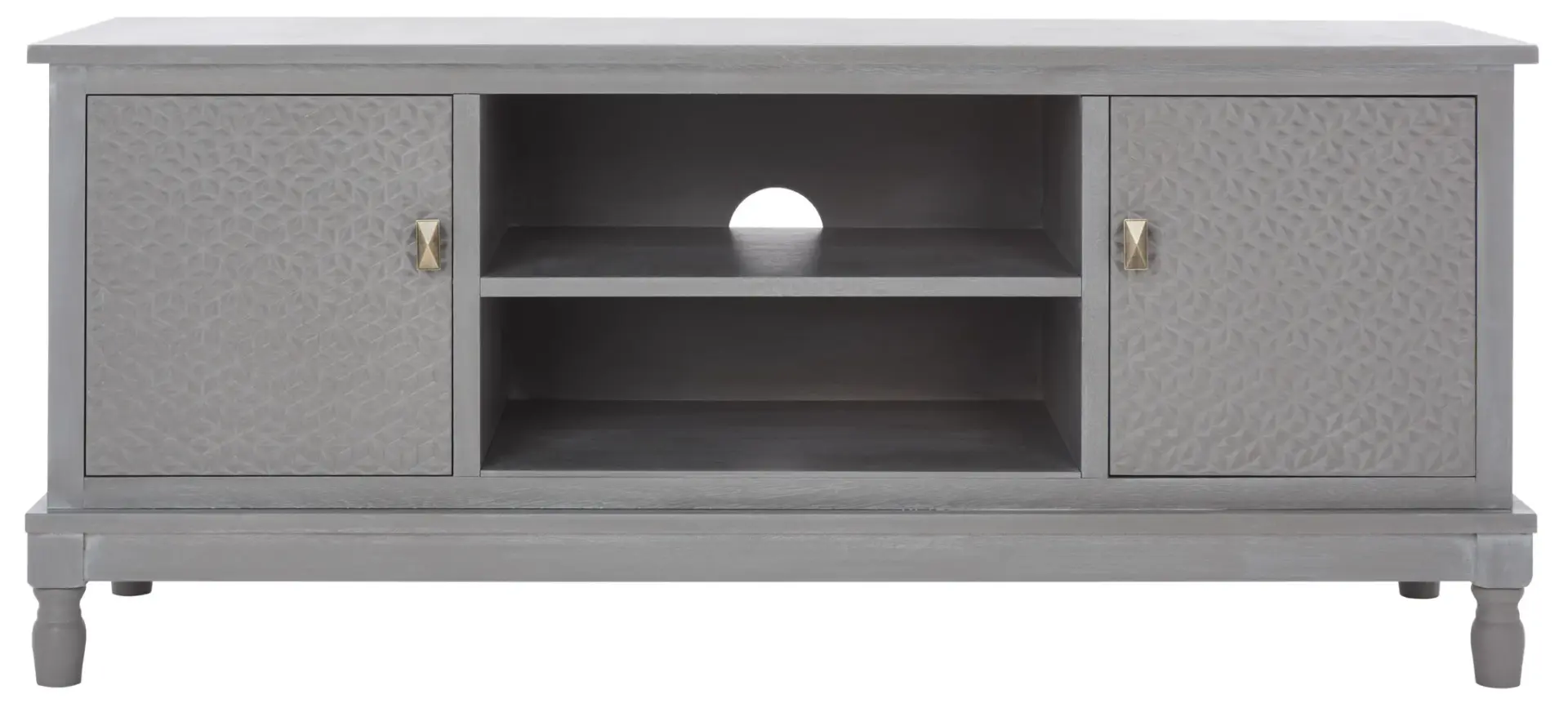 Halton Two-Door One-Shelf Media Stand