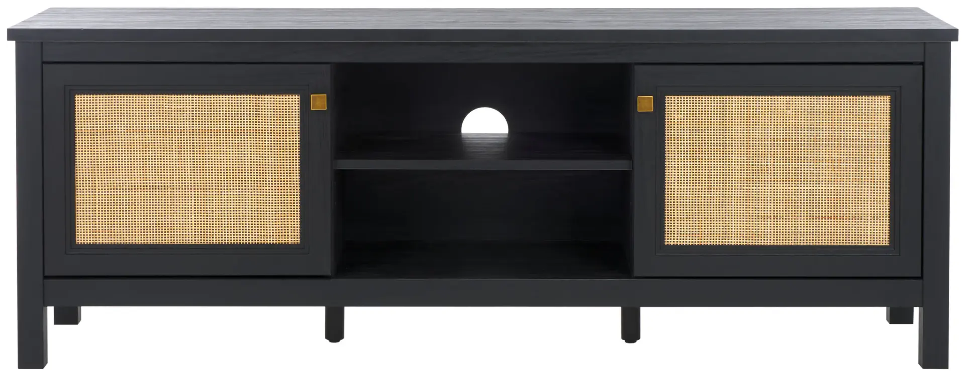 Evane Two-Door Media Stand