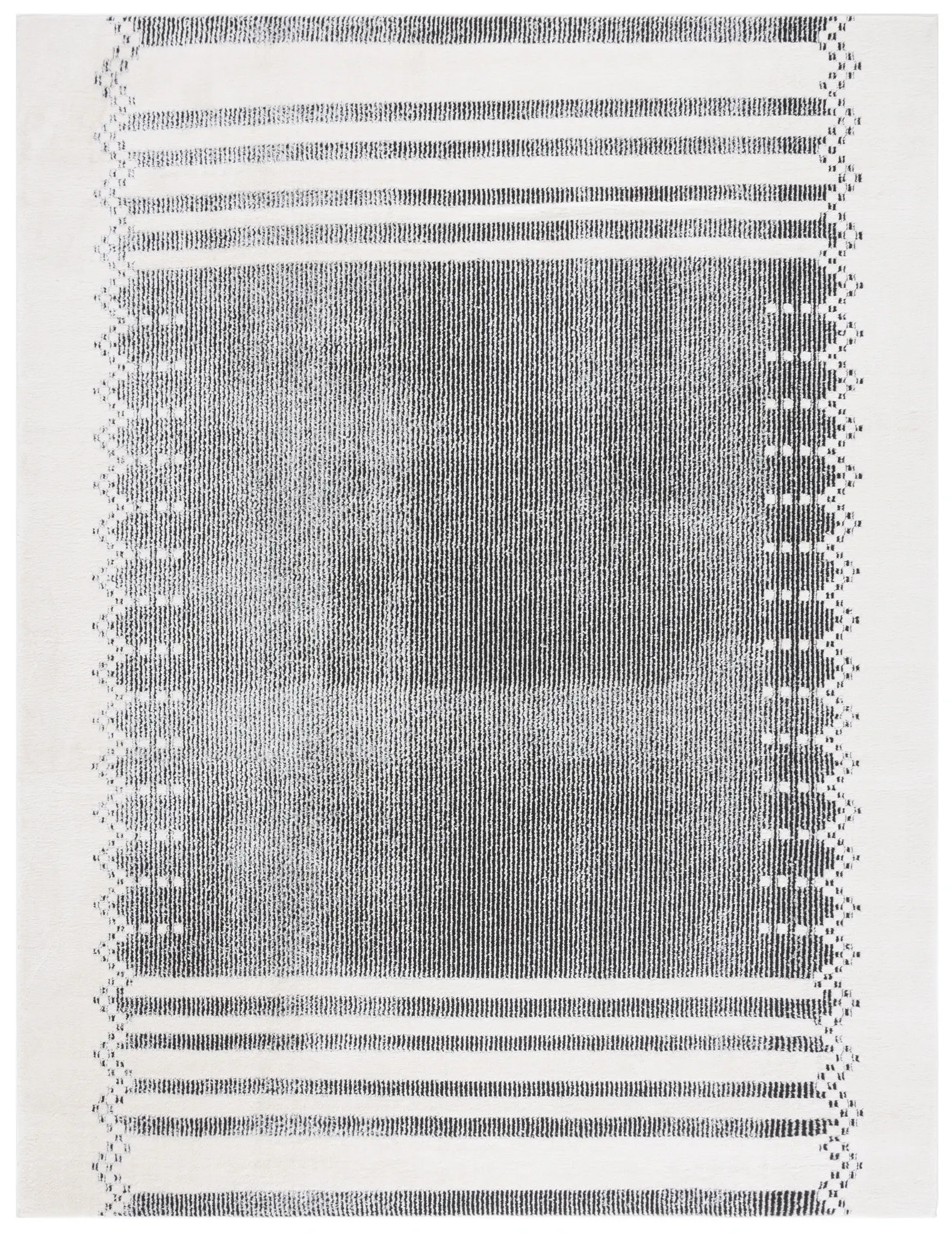 Melody Striped Border Rug