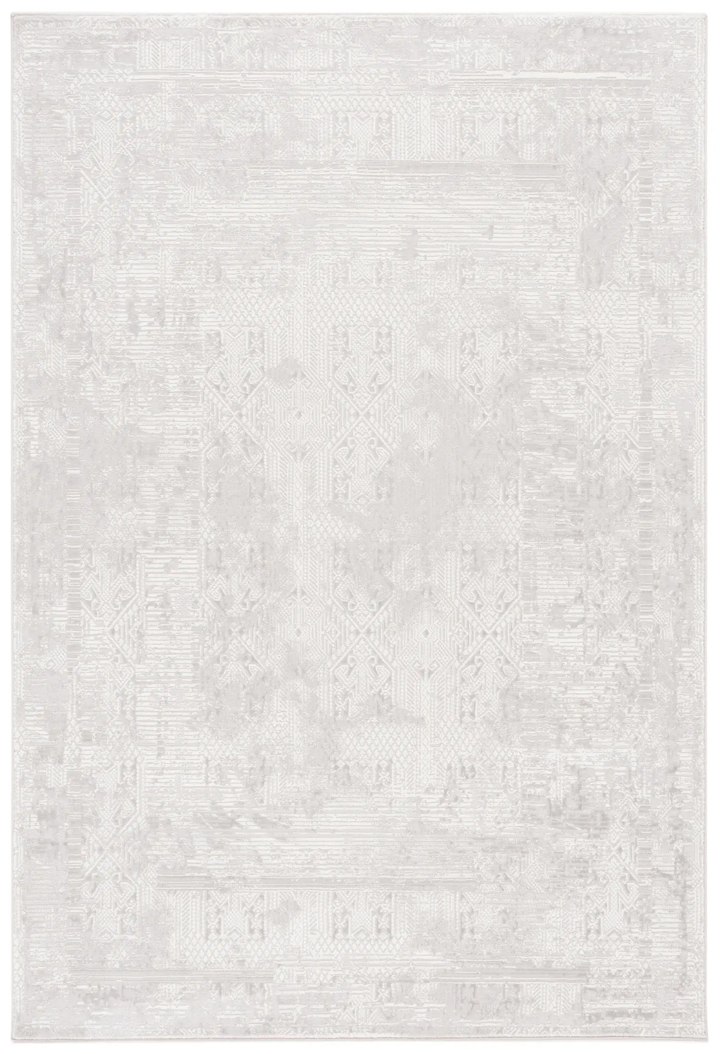 Memphis Distressed Tribal Border Rug