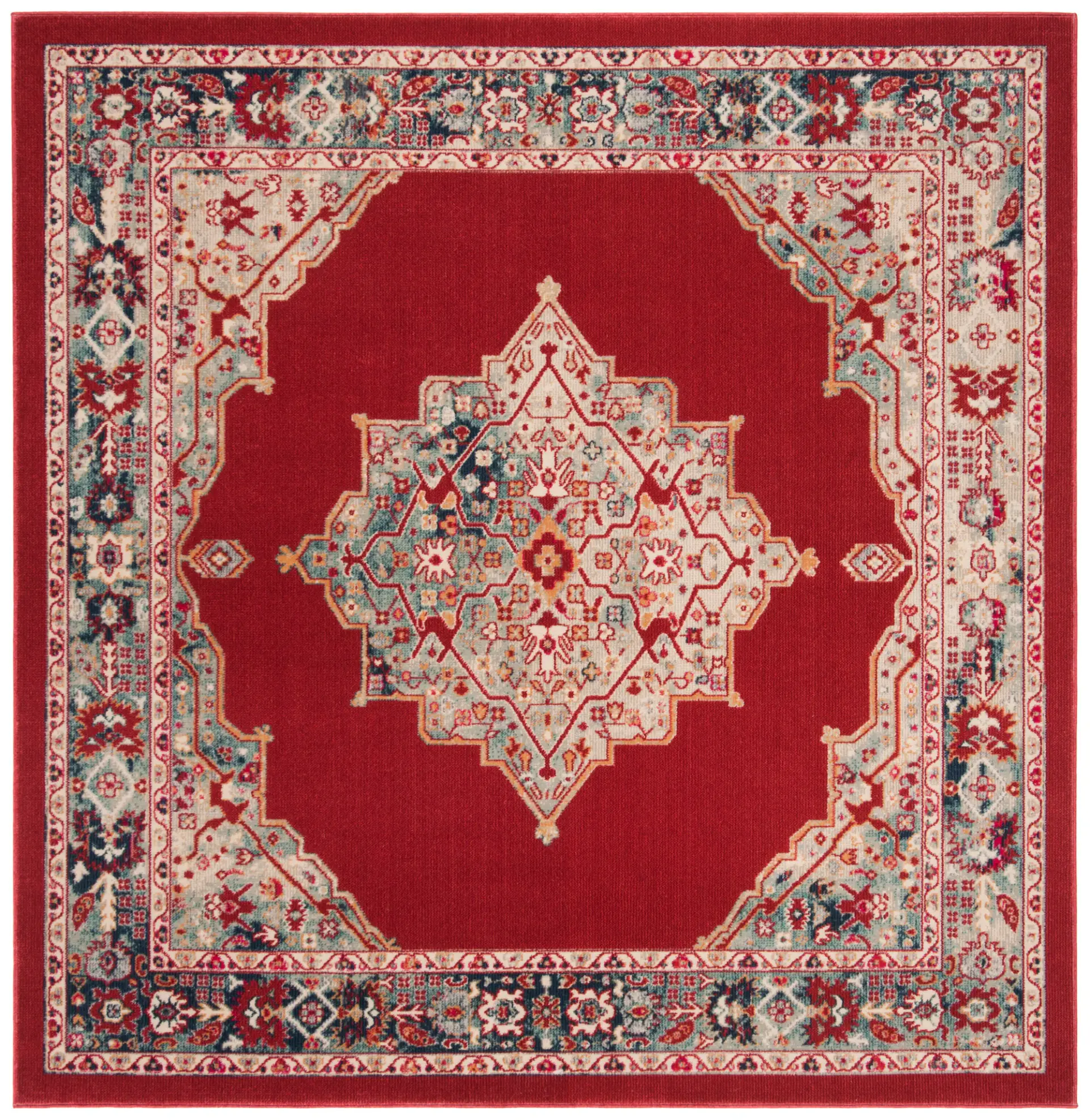 Merlot Medallion Rug