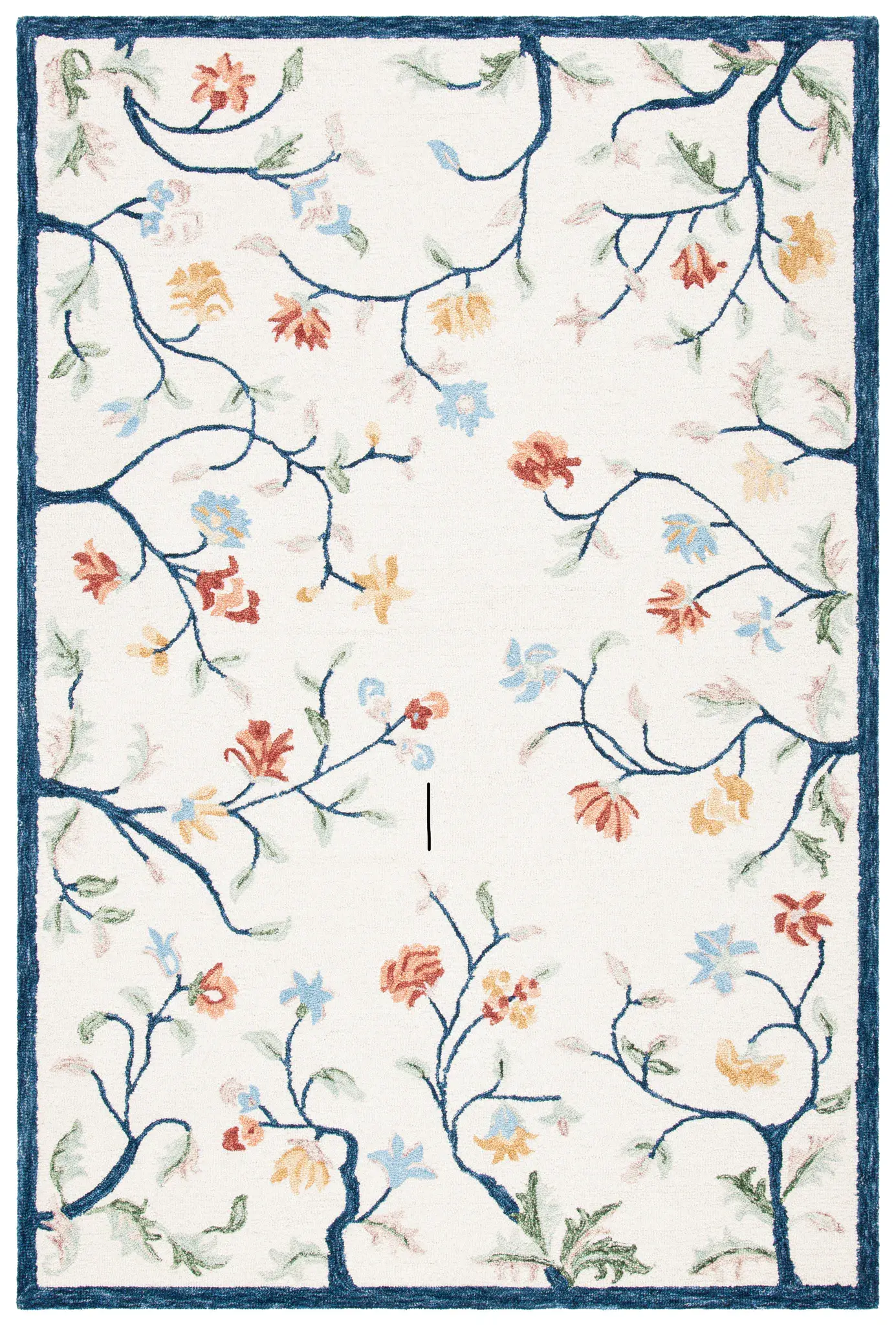 Metro Branch Bordered Hand-Tufted Wool Rug