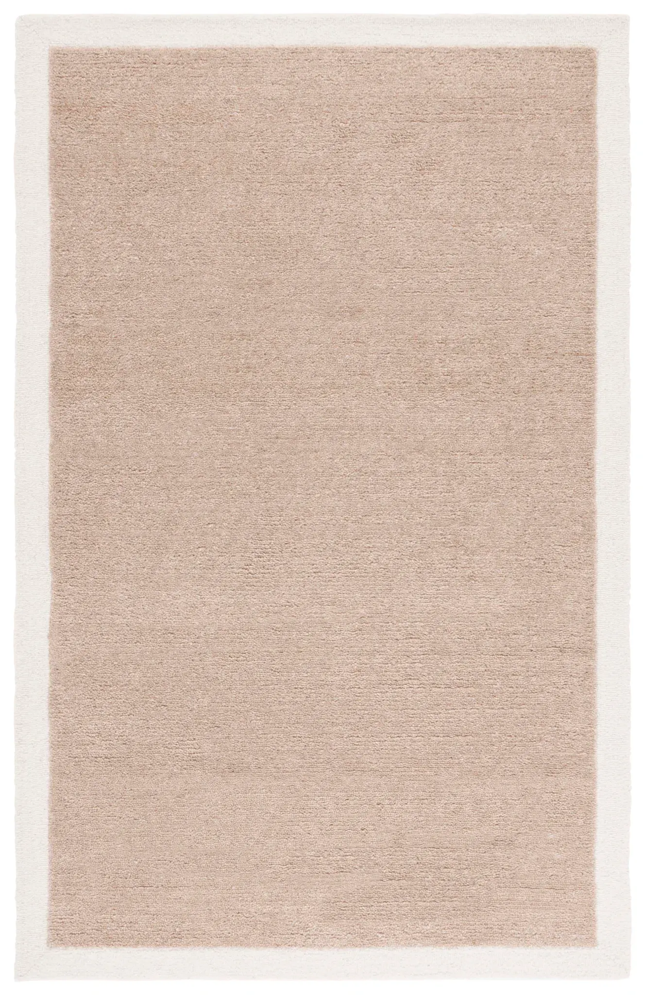Metro Bordered Hand-Tufted Wool Rug