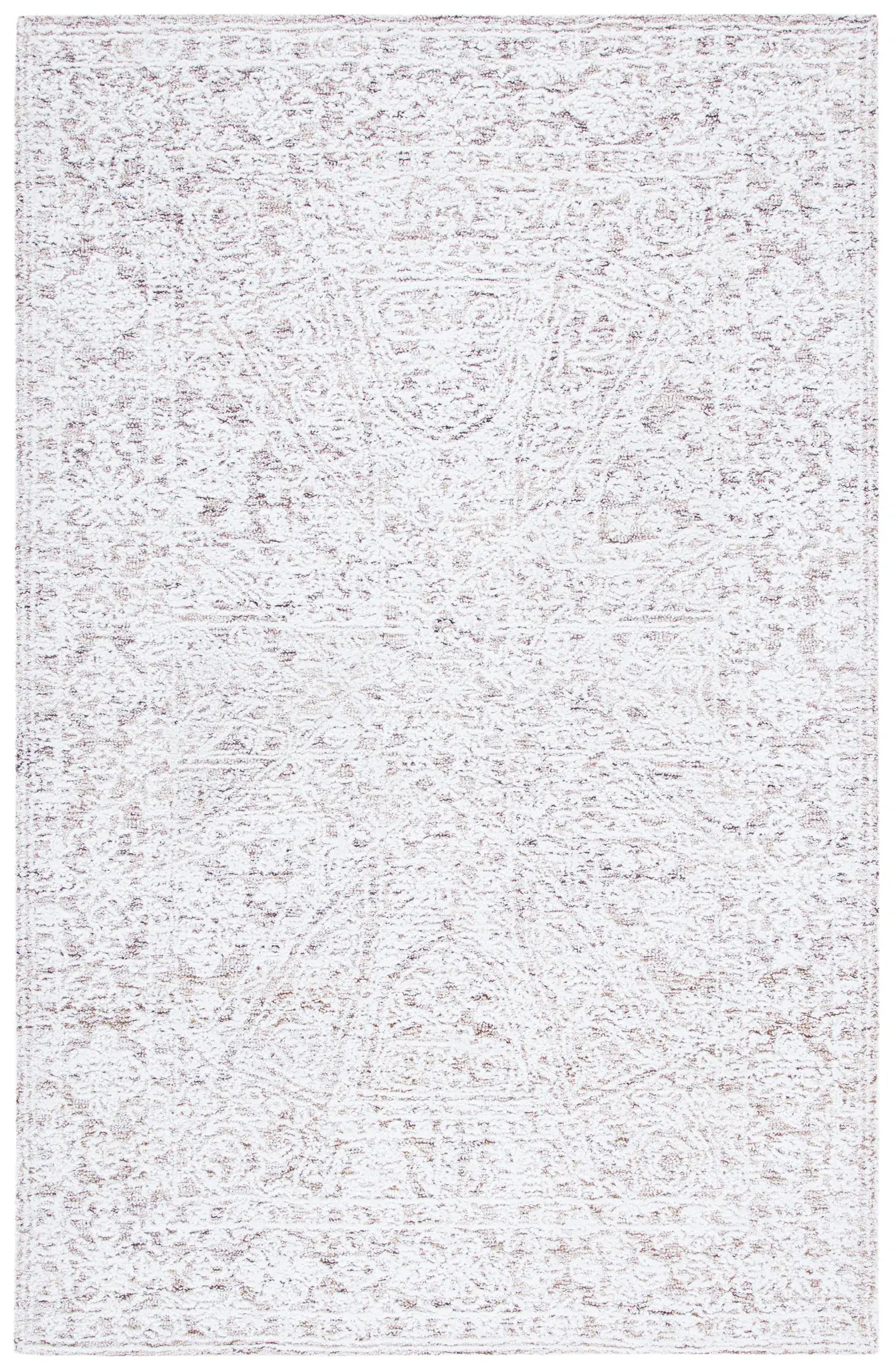 Metro Erased Medallion Hand-Tufted Wool Blend Rug