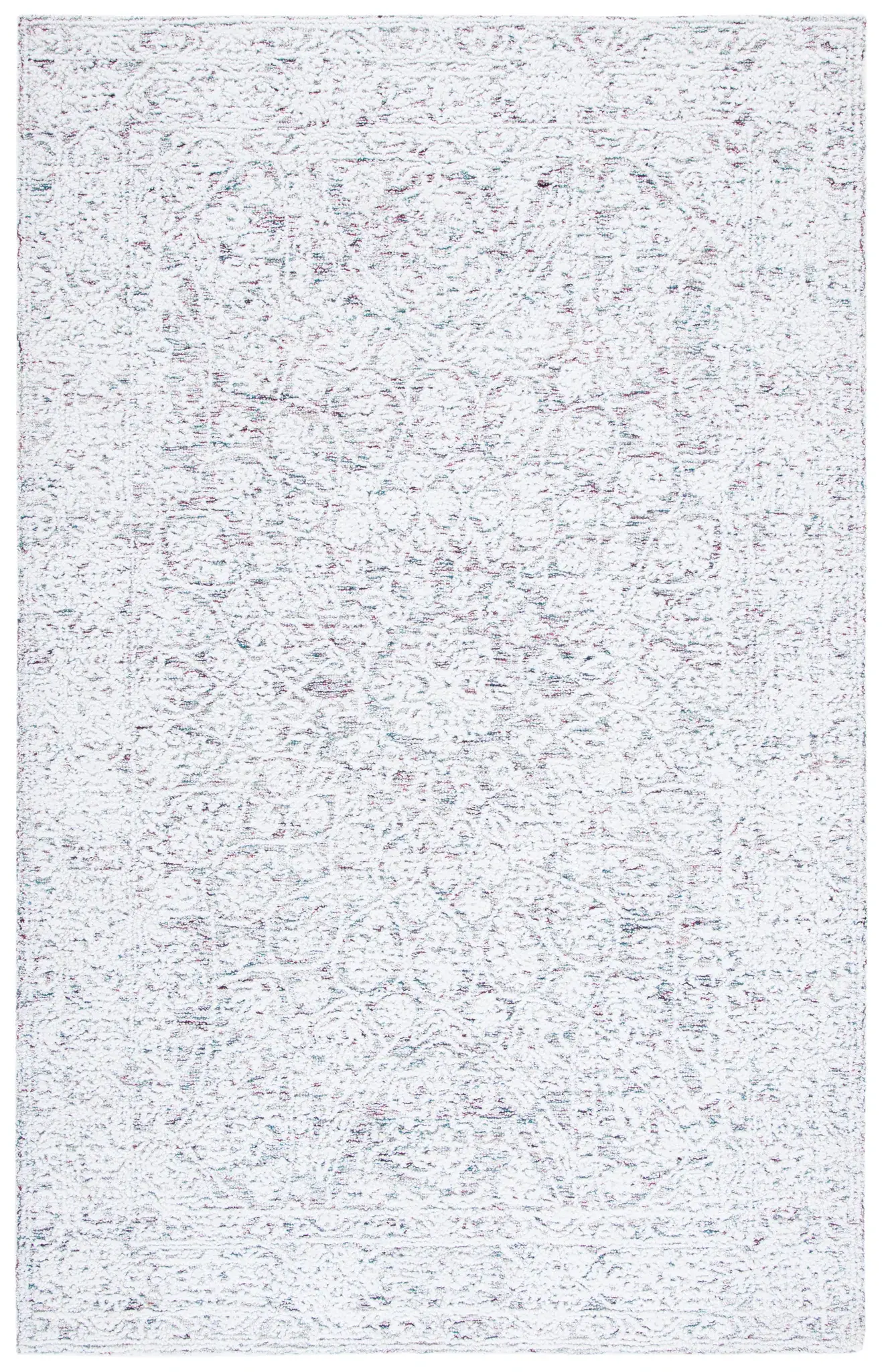Metro Faded Medallion Hand-Tufted Wool Blend Rug