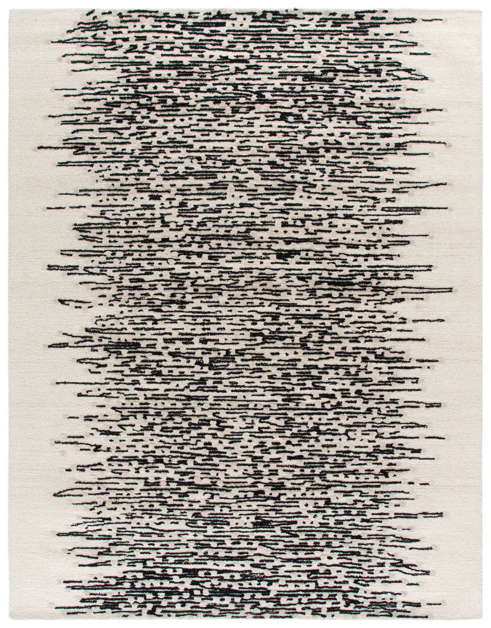 Metro Abstract Stripe Hand-Tufted Wool Rug