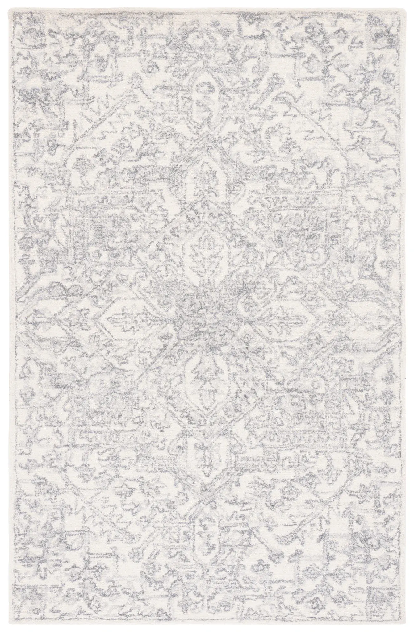 Metro Faded Tribal Hand-Tufted Wool Rug