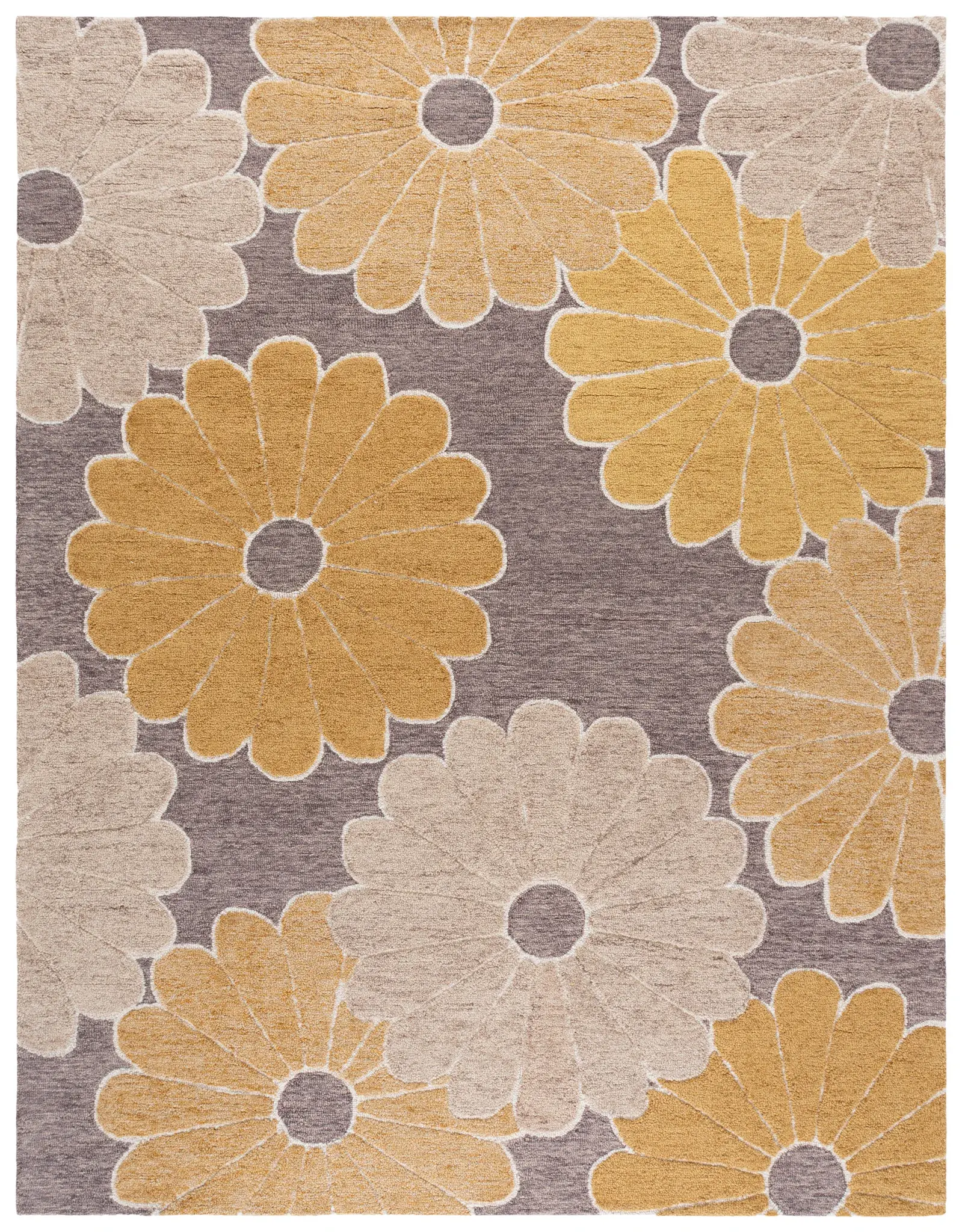 Metro Daisy Hand-Tufted Wool Rug