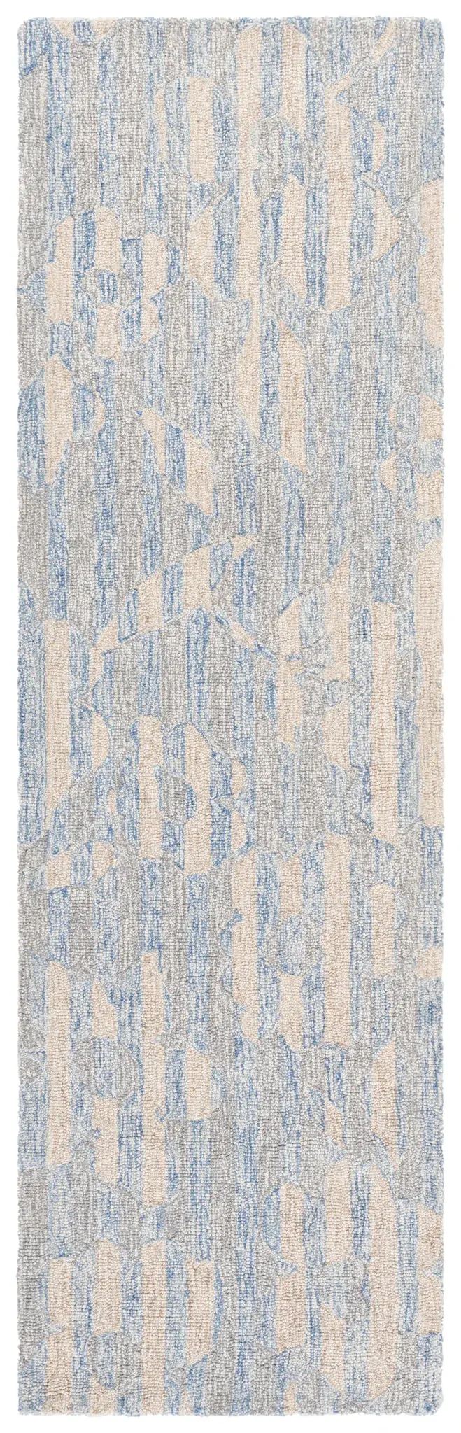 Metro Abstract Linear Hand-Tufted Wool Rug