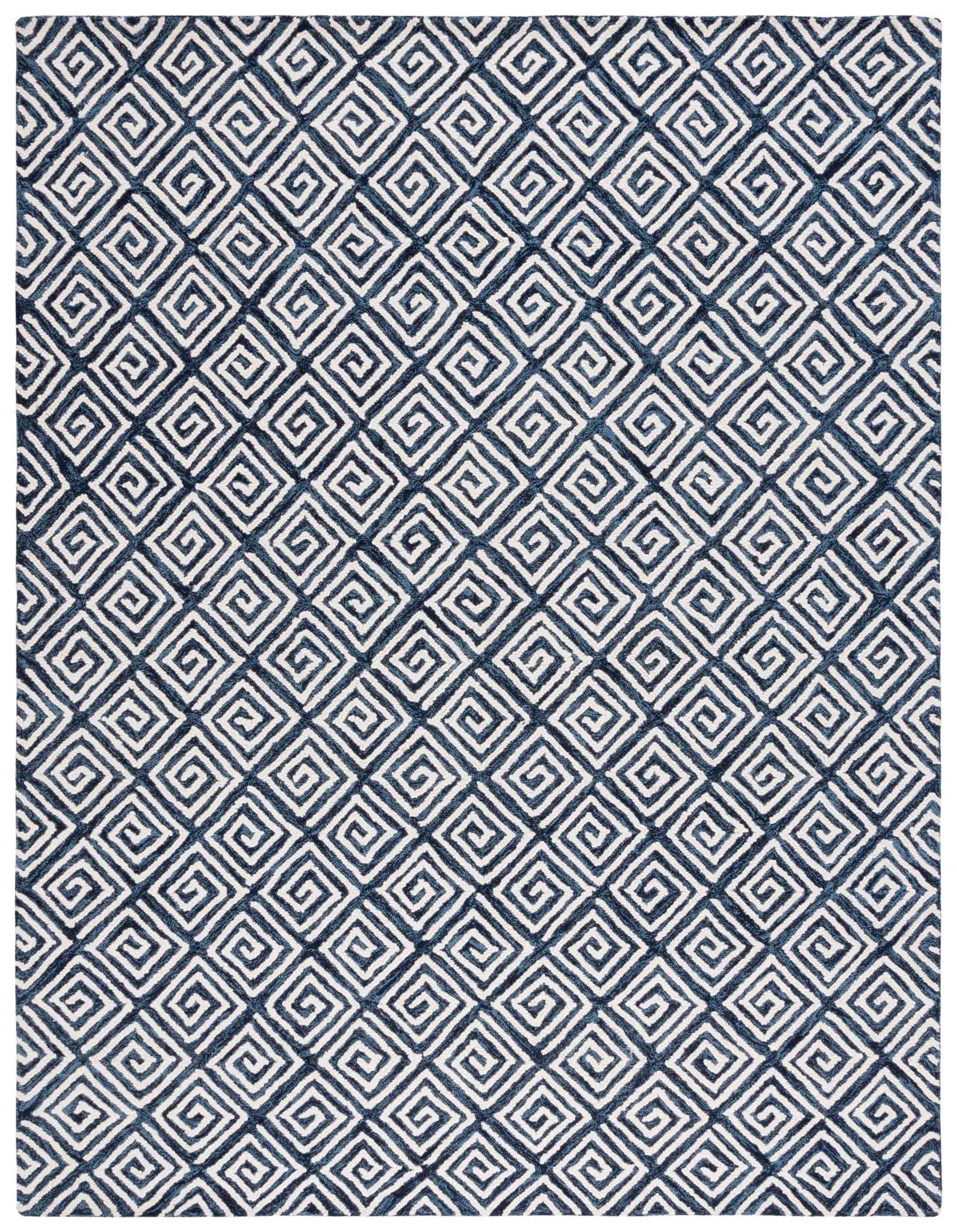 Metro Maze Hand-Tufted Wool Rug