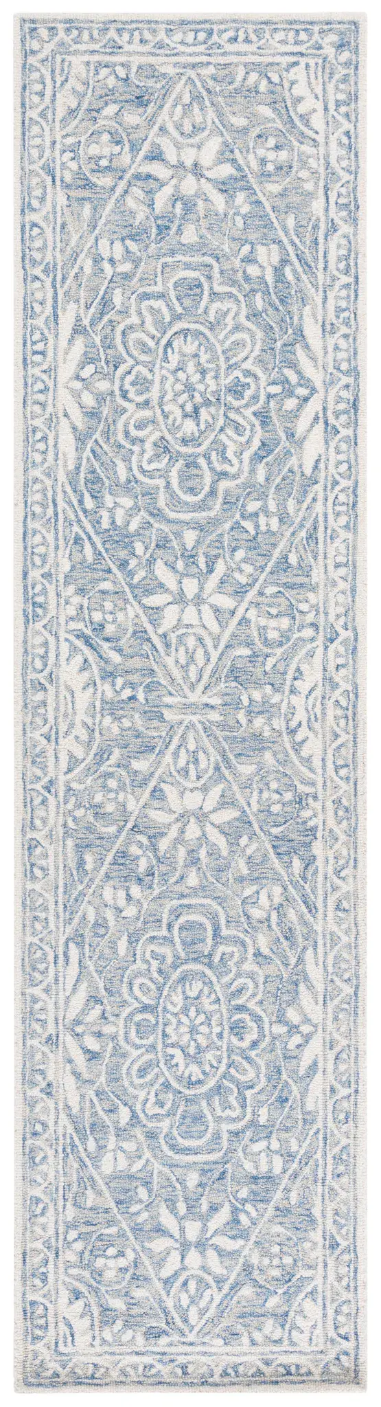 Metro Rosette Medallion Hand-Tufted Wool Rug