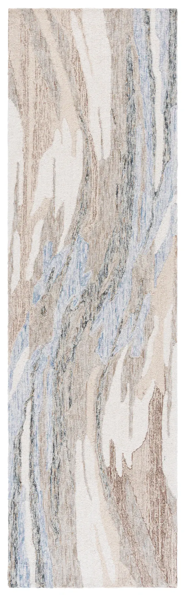 Metro Abstract Marble Hand-Tufted Wool Rug