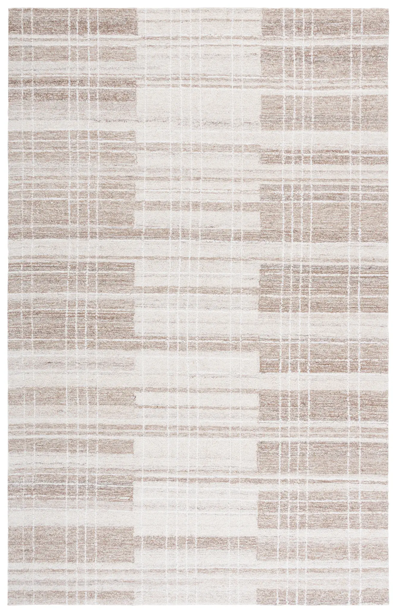 Metro Plaid Hand-Tufted Rug