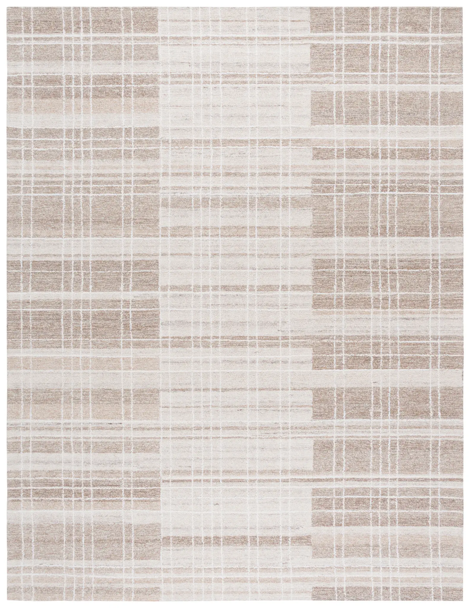 Metro Plaid Hand-Tufted Rug