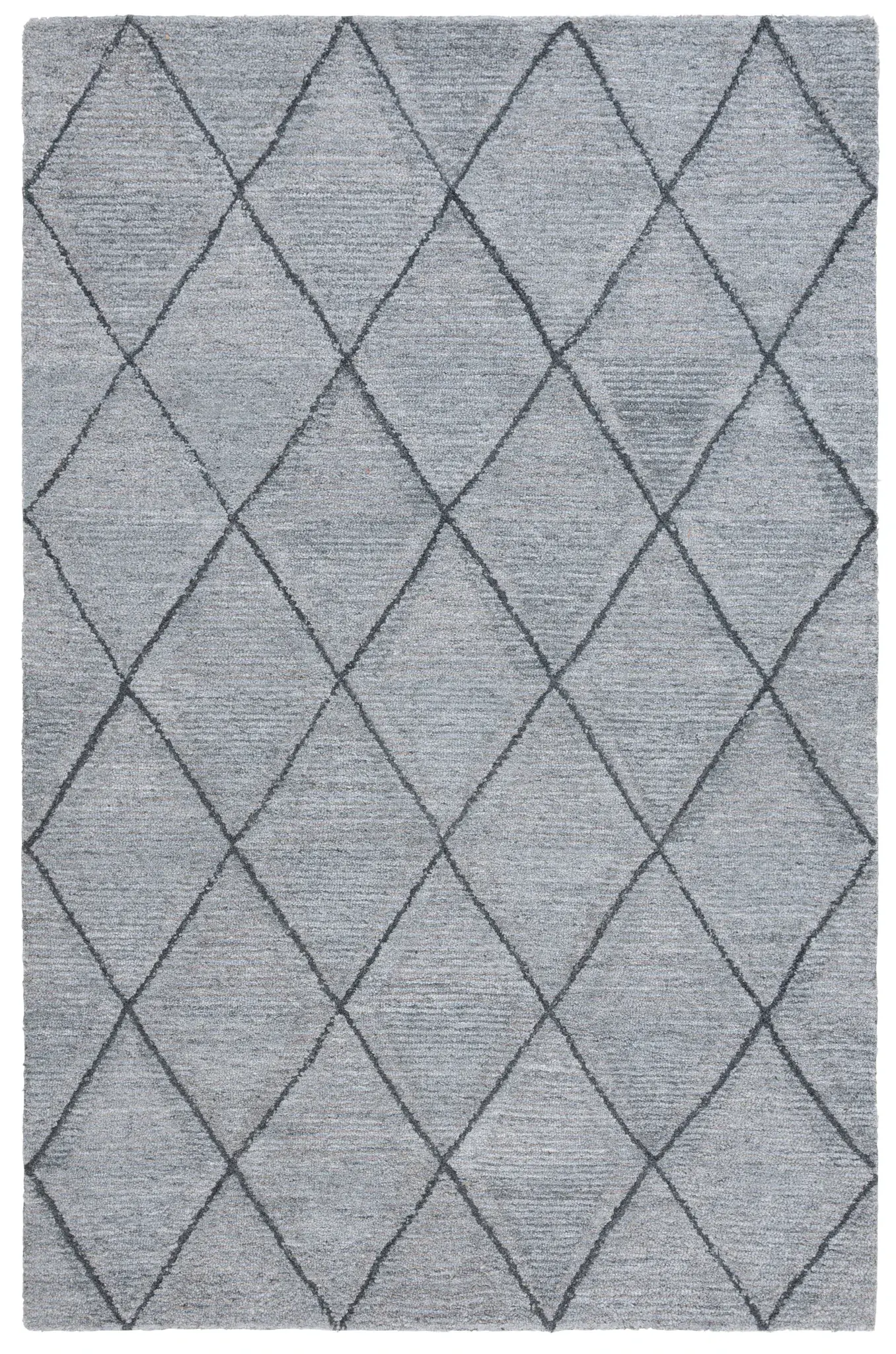 Metro Diamond Lattice Hand-Tufted Rug