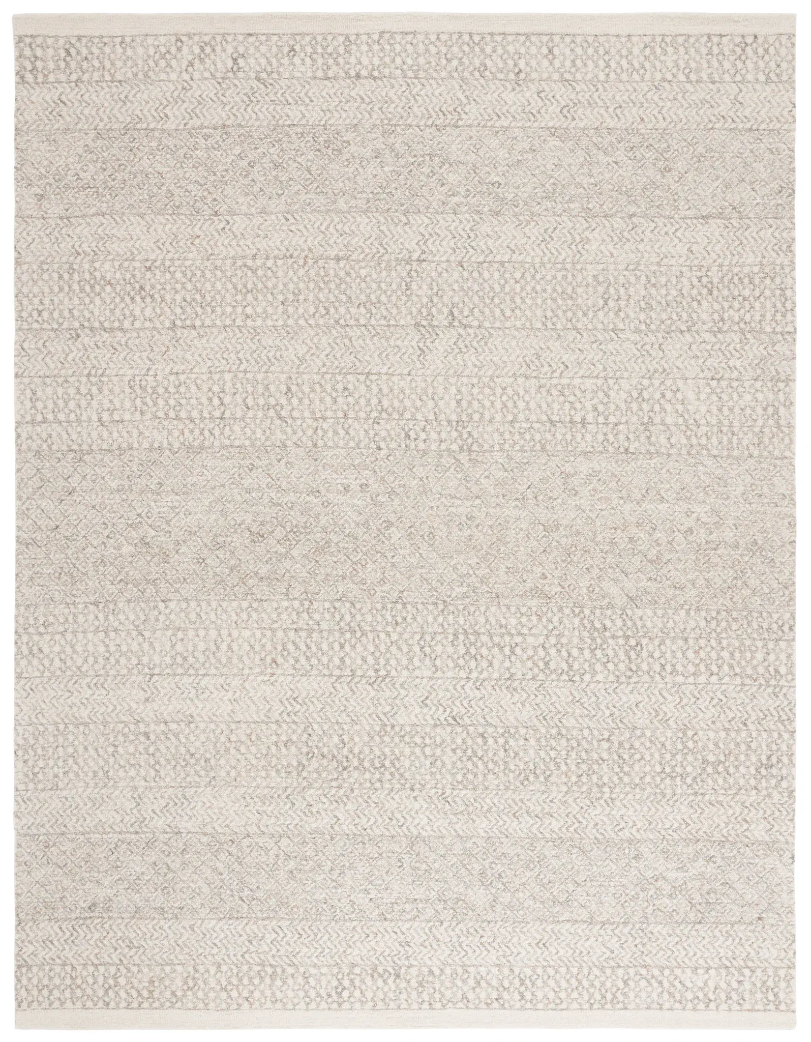 Metro Chevron Stripe Hand-Tufted Wool Rug
