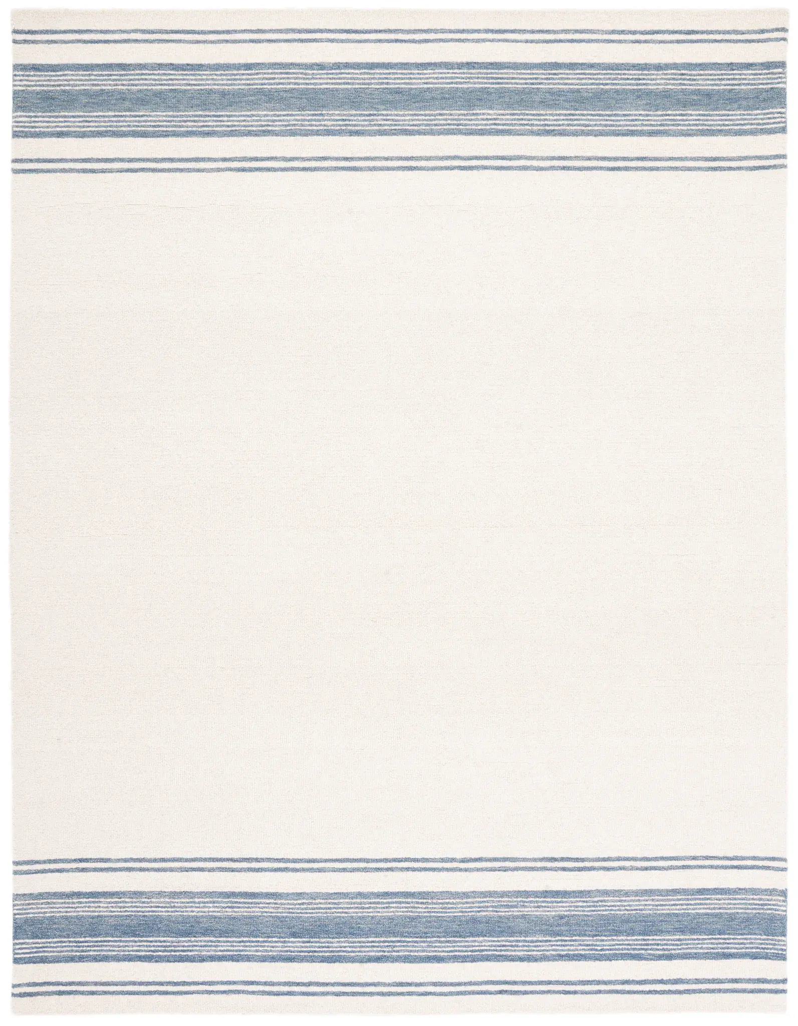 Metro Striped Banded Hand-Tufted Rug