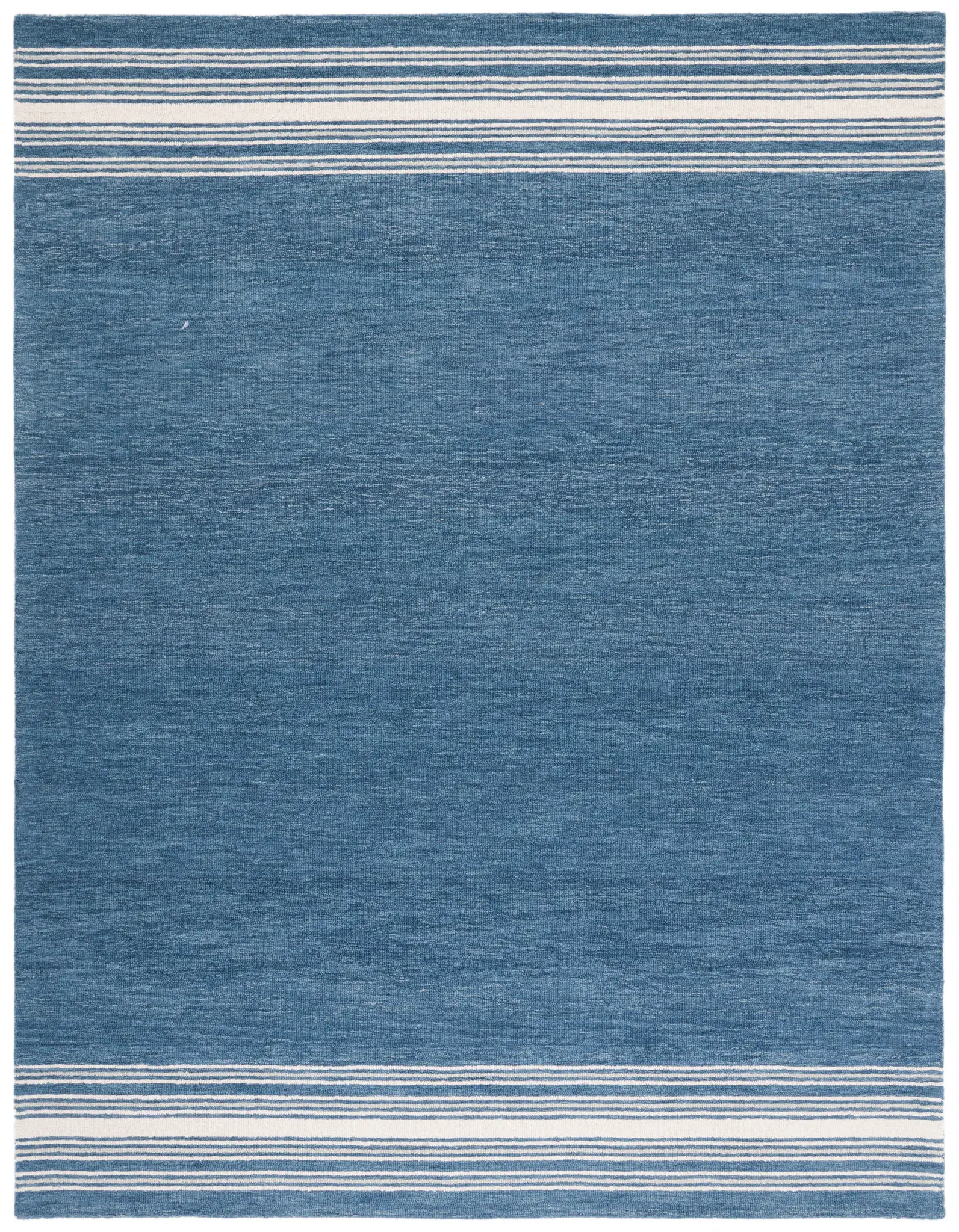 Metro Banded Stripe Hand-Tufted Wool Rug