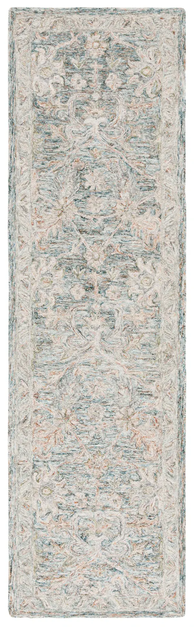 Metro Floral Trellis Hand-Tufted Wool Rug