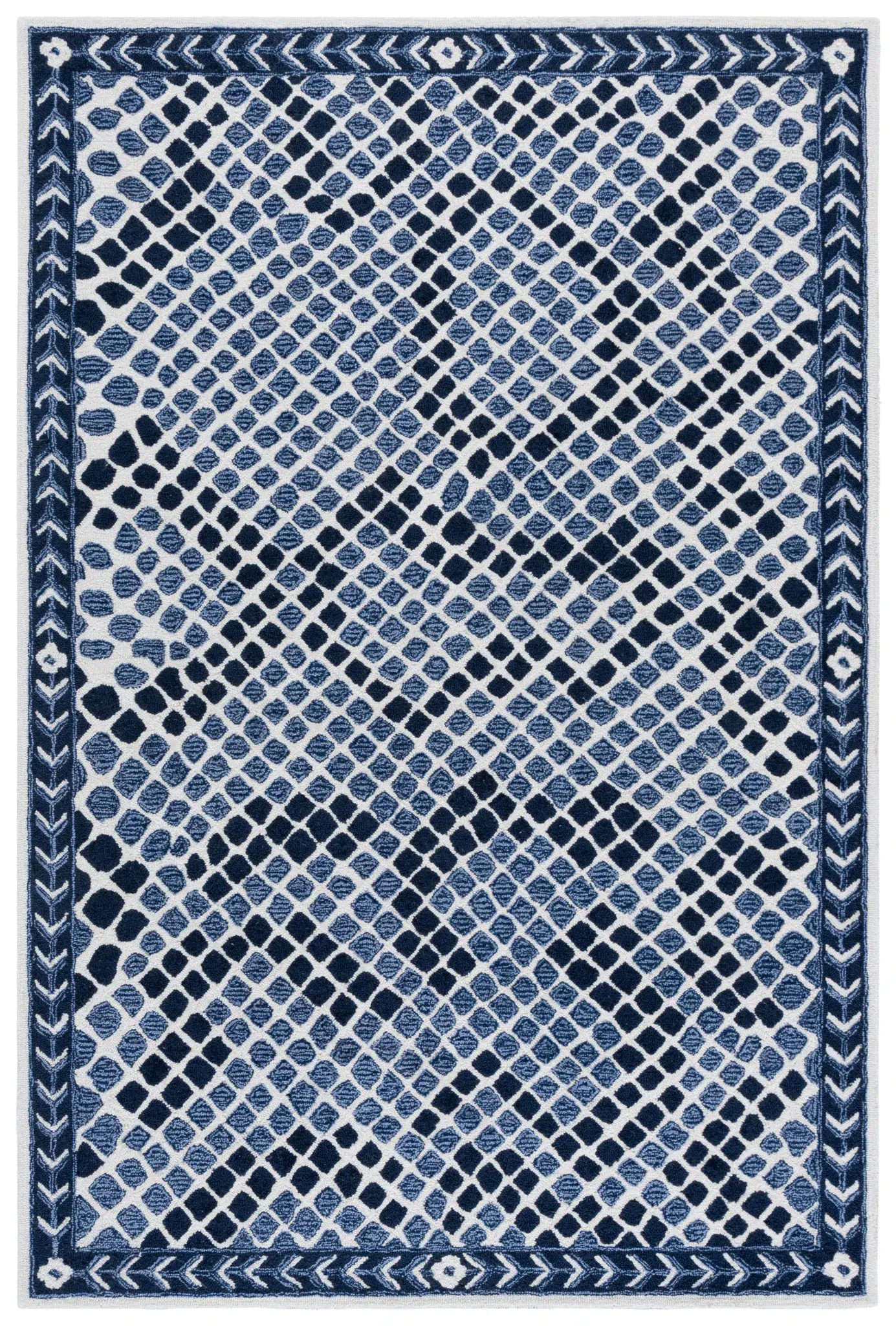 Metro Snakeskin Hand-Tufted Rug