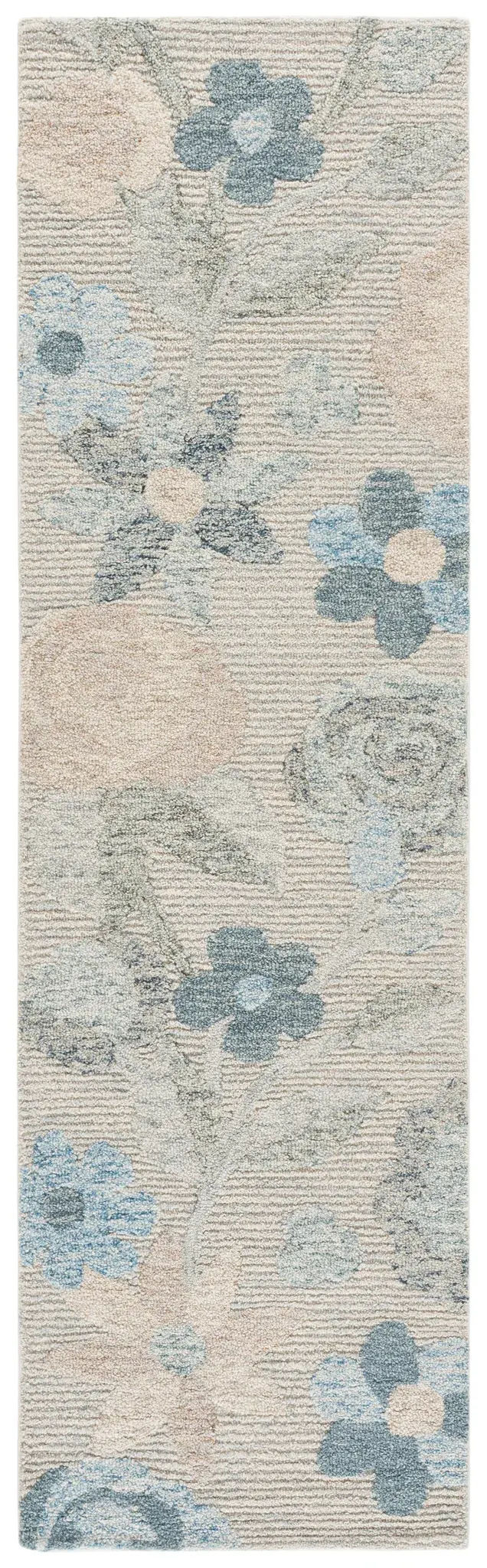 Metro Floral Bloom Hand-Tufted Wool Rug