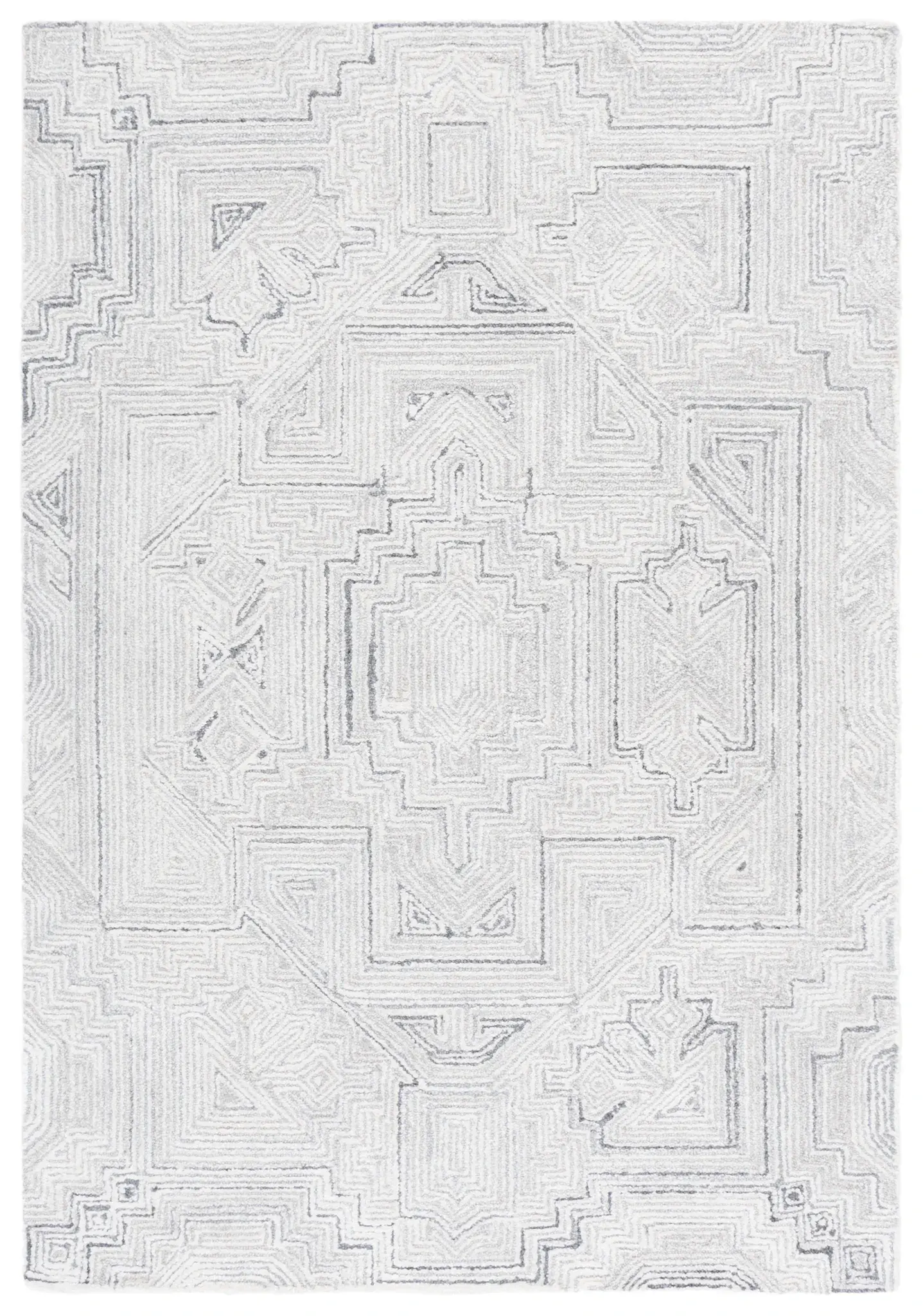 Metro Maze Hand-Tufted Rug