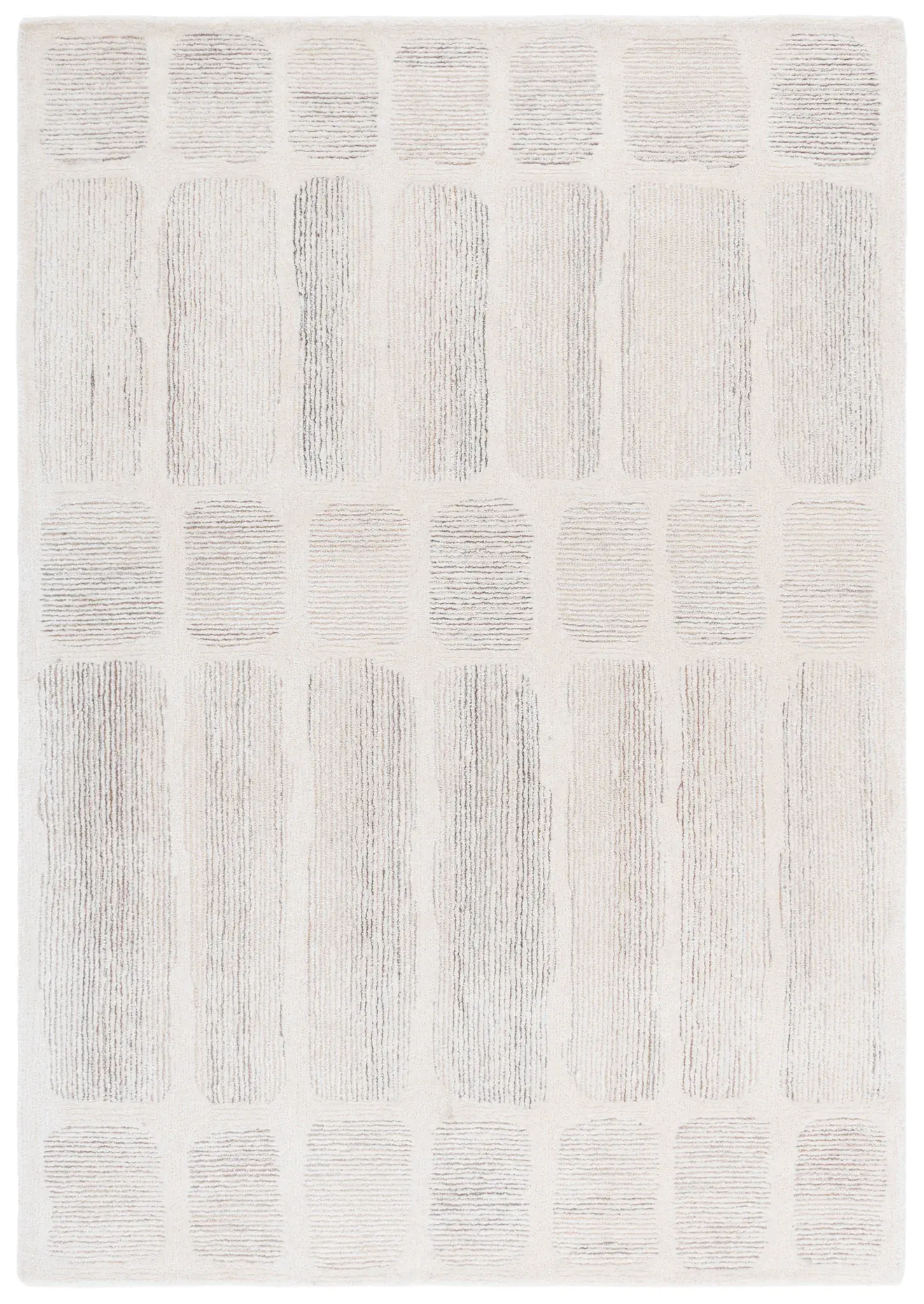 Metro Stacked Block Hand-Tufted Rug