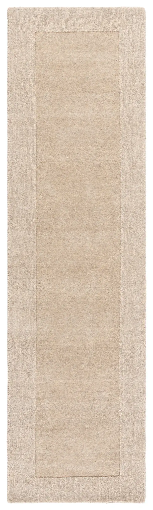 Metro Modern Bordered Hand-Loomed Wool Rug