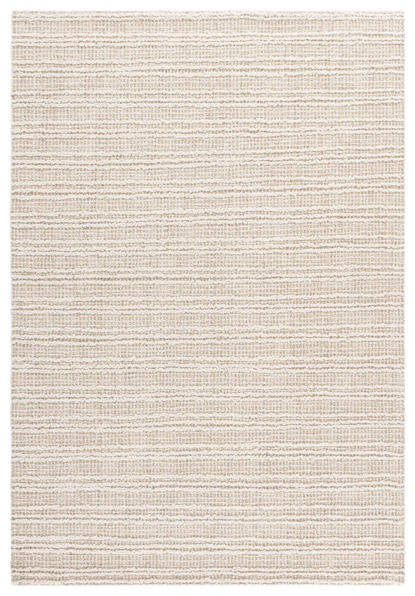 Metro Textured Stripe Hand-Tufted Wool Rug