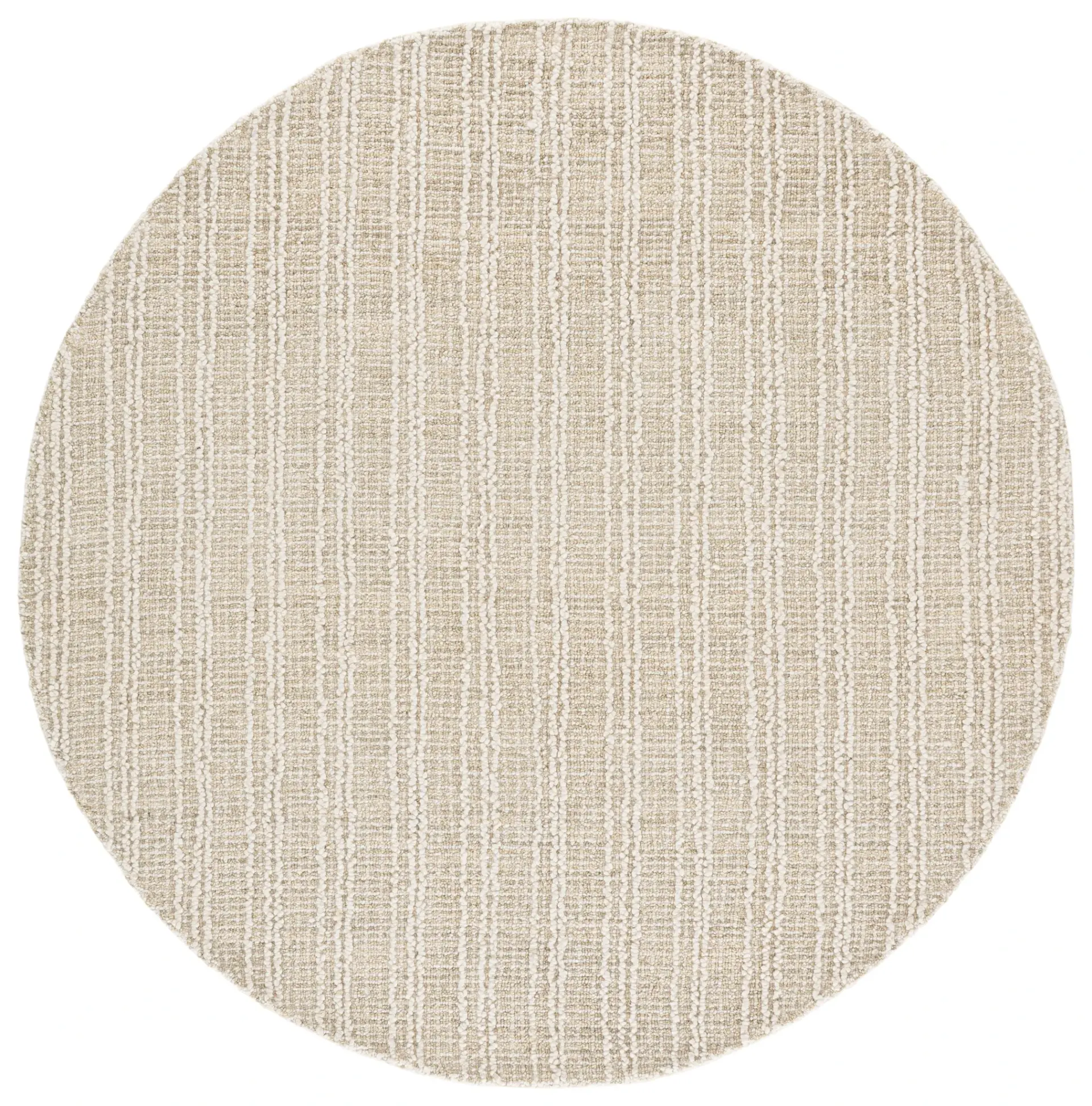 Metro Textured Stripe Hand-Tufted Wool Rug