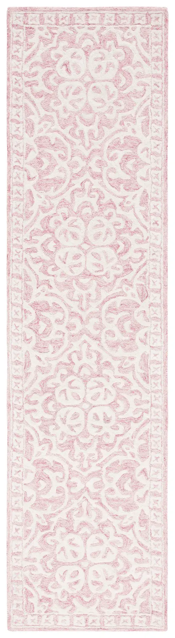 Metro Interlocking Scroll Hand-Tufted Wool Rug