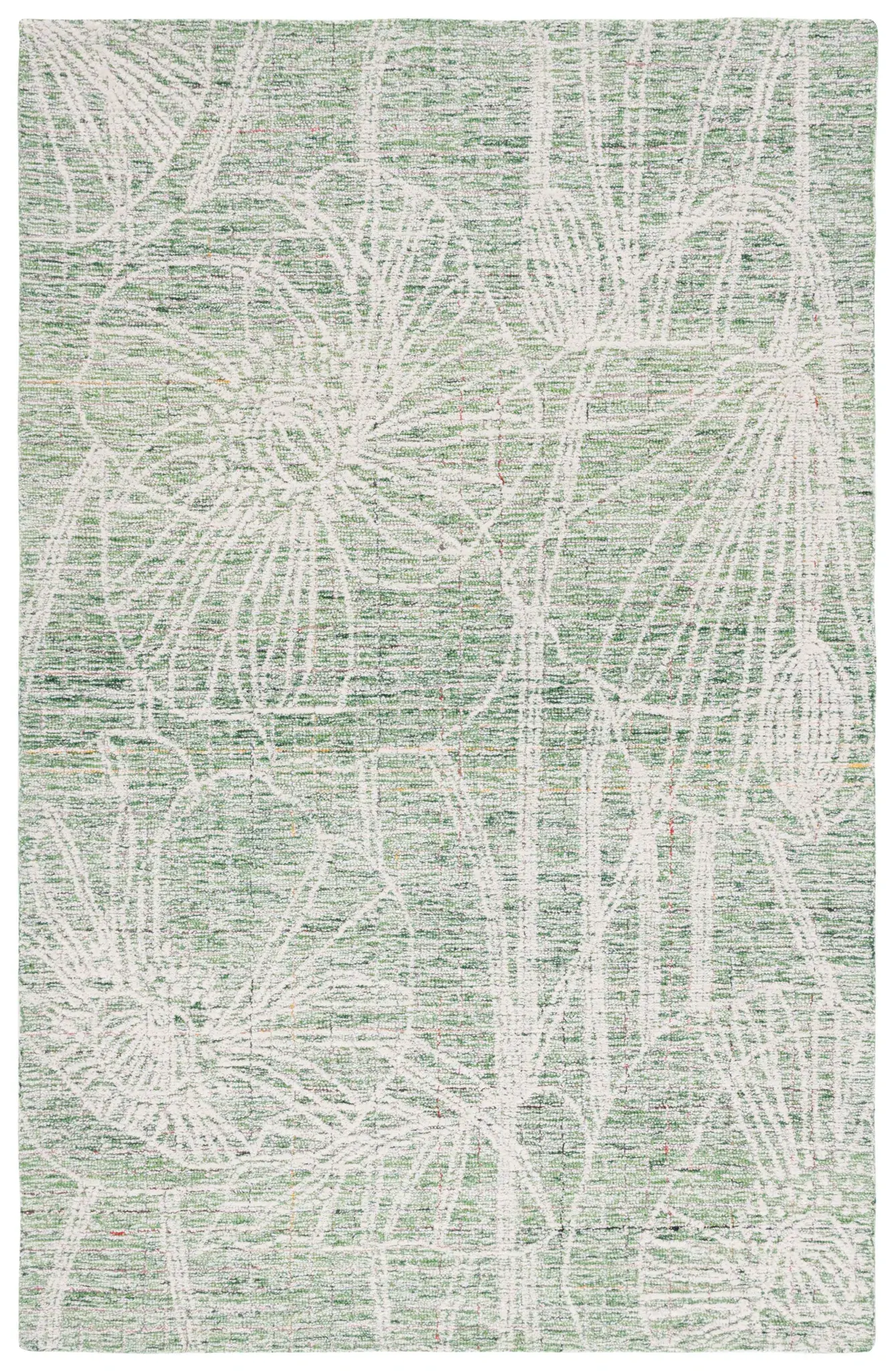 Metro Botanical Hand-Tufted Wool Rug