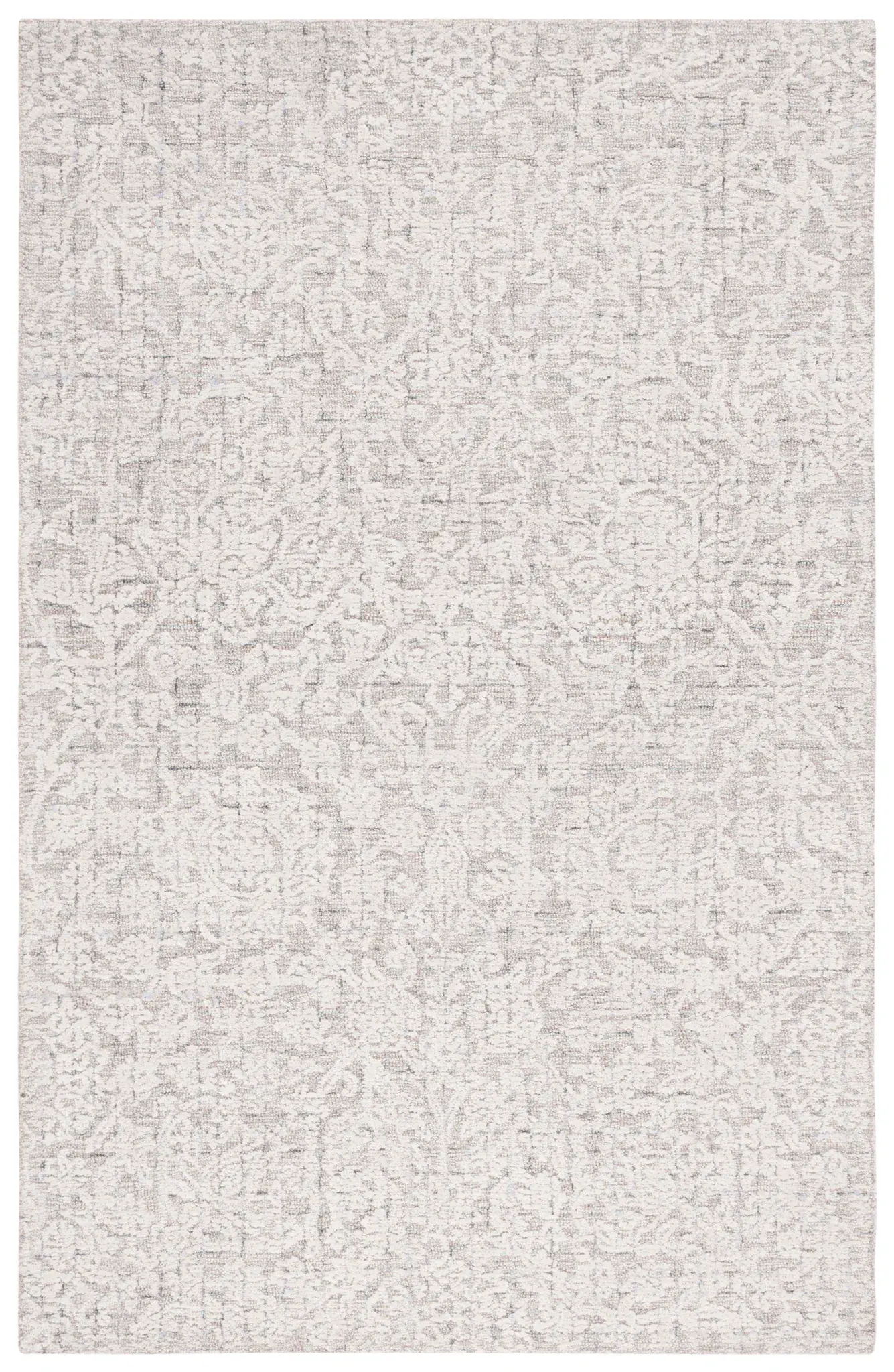 Metro Erased Damask Hand-Tufted Rug