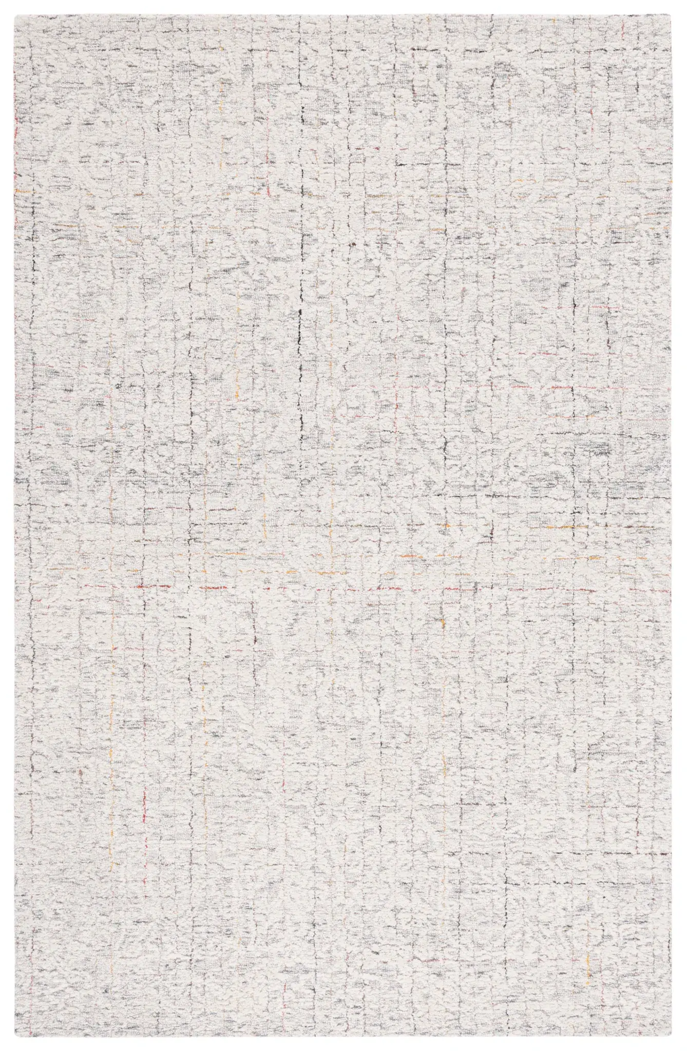 Metro Erased Damask Hand-Tufted Rug