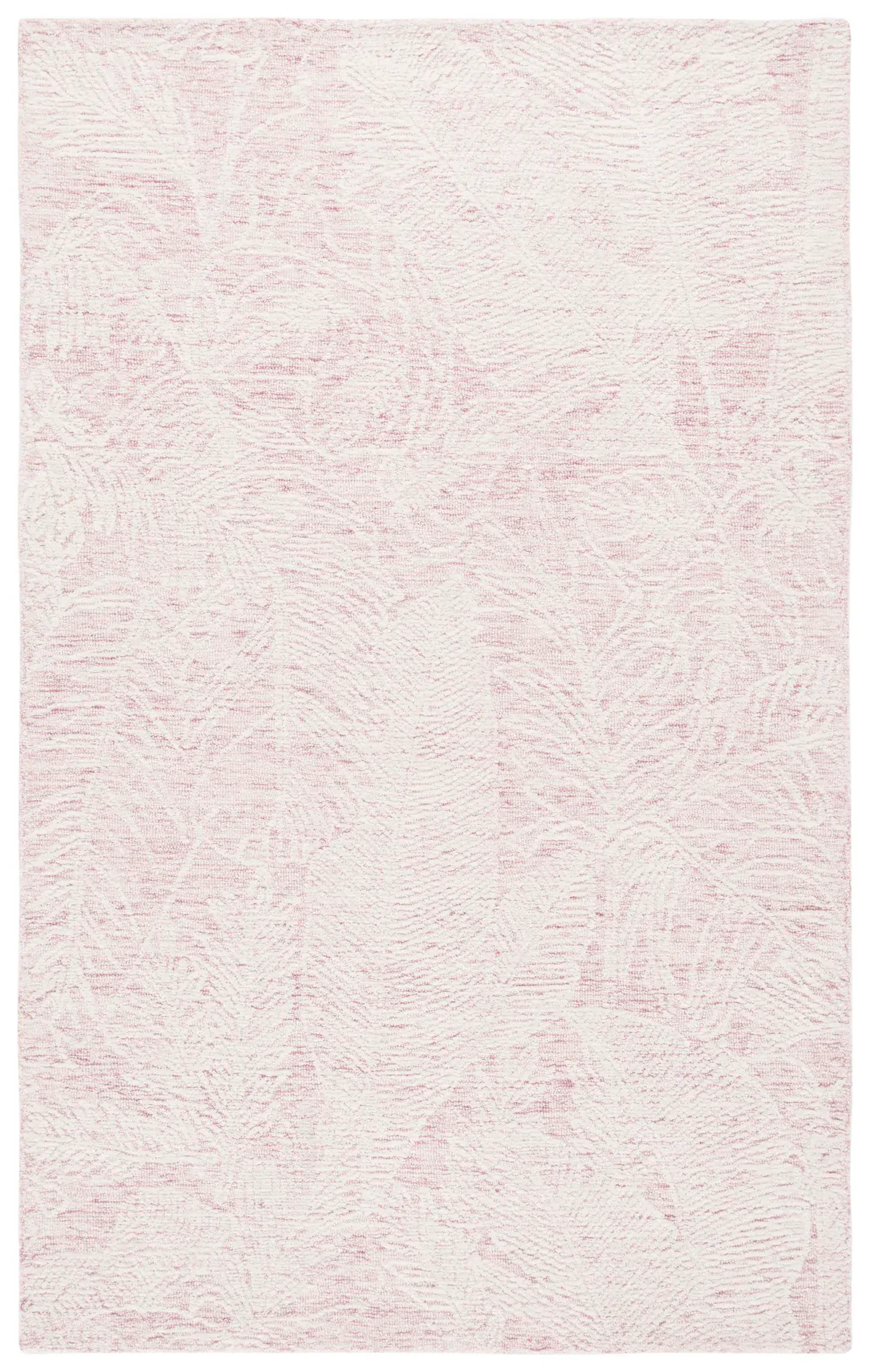 Metro Tropical Leaf Hand-Tufted Wool Rug