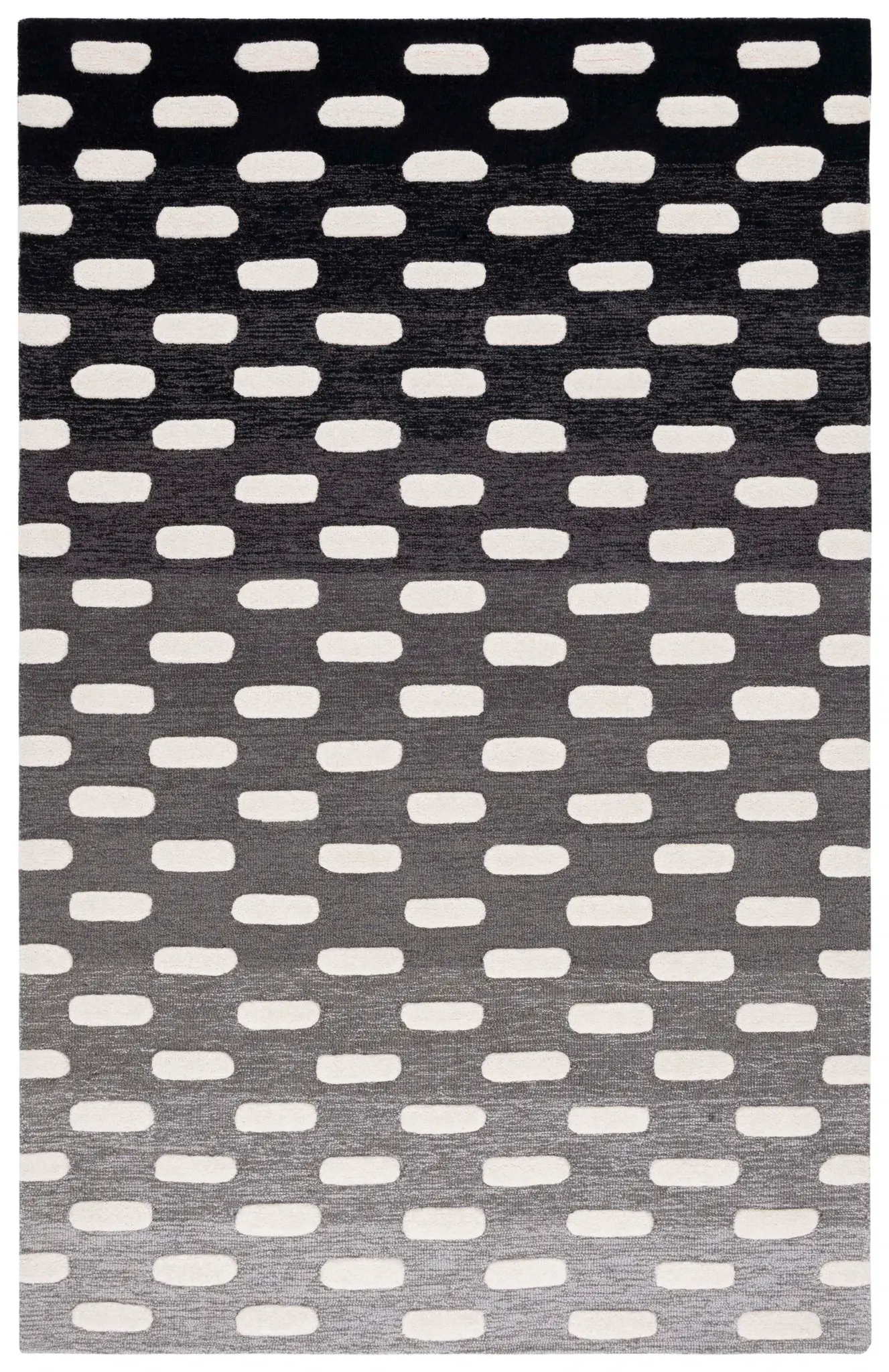 Metro Gradient Dash Hand-Tufted Wool Rug