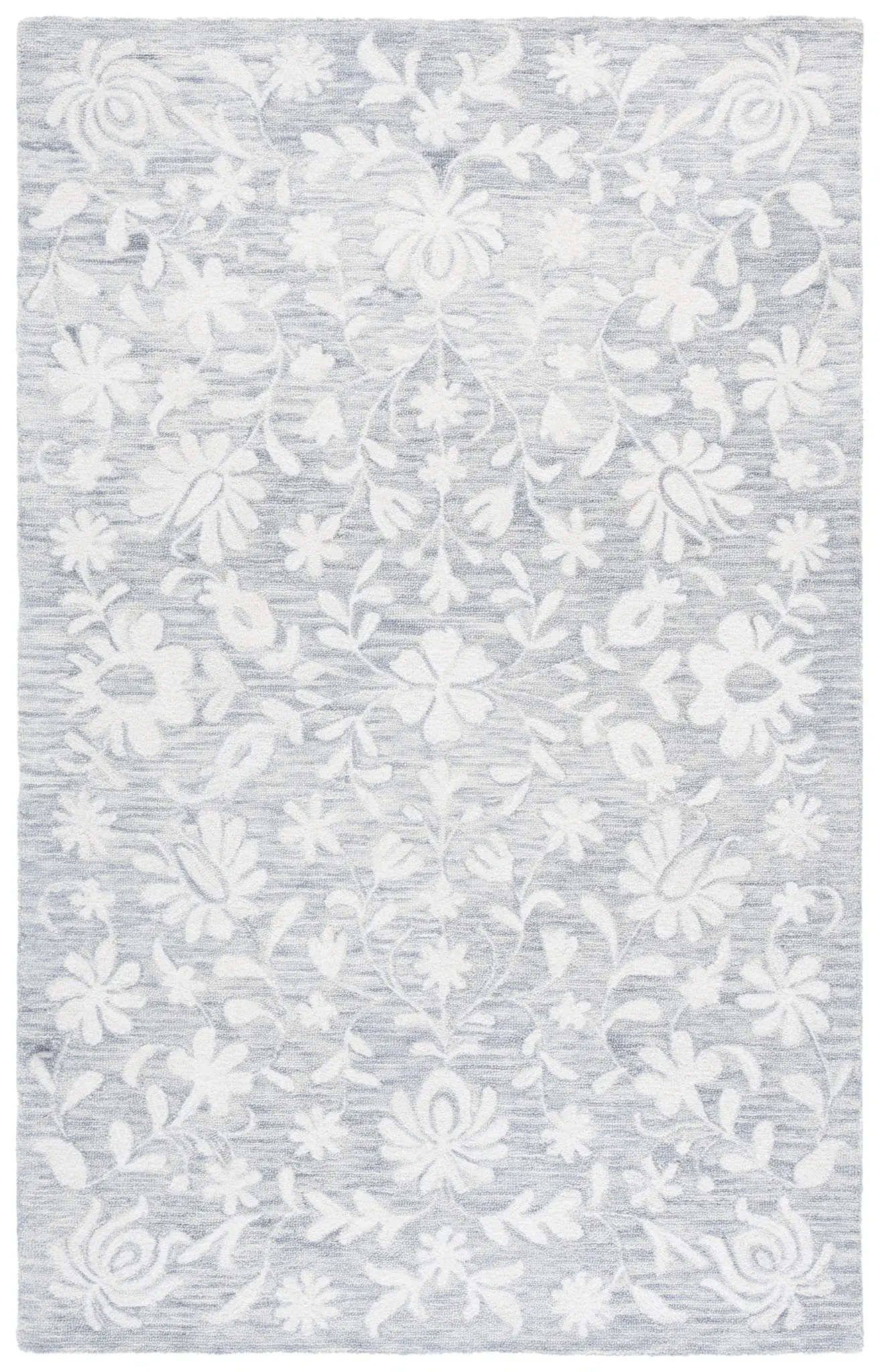 Metro Floral Vine Hand-Tufted Rug