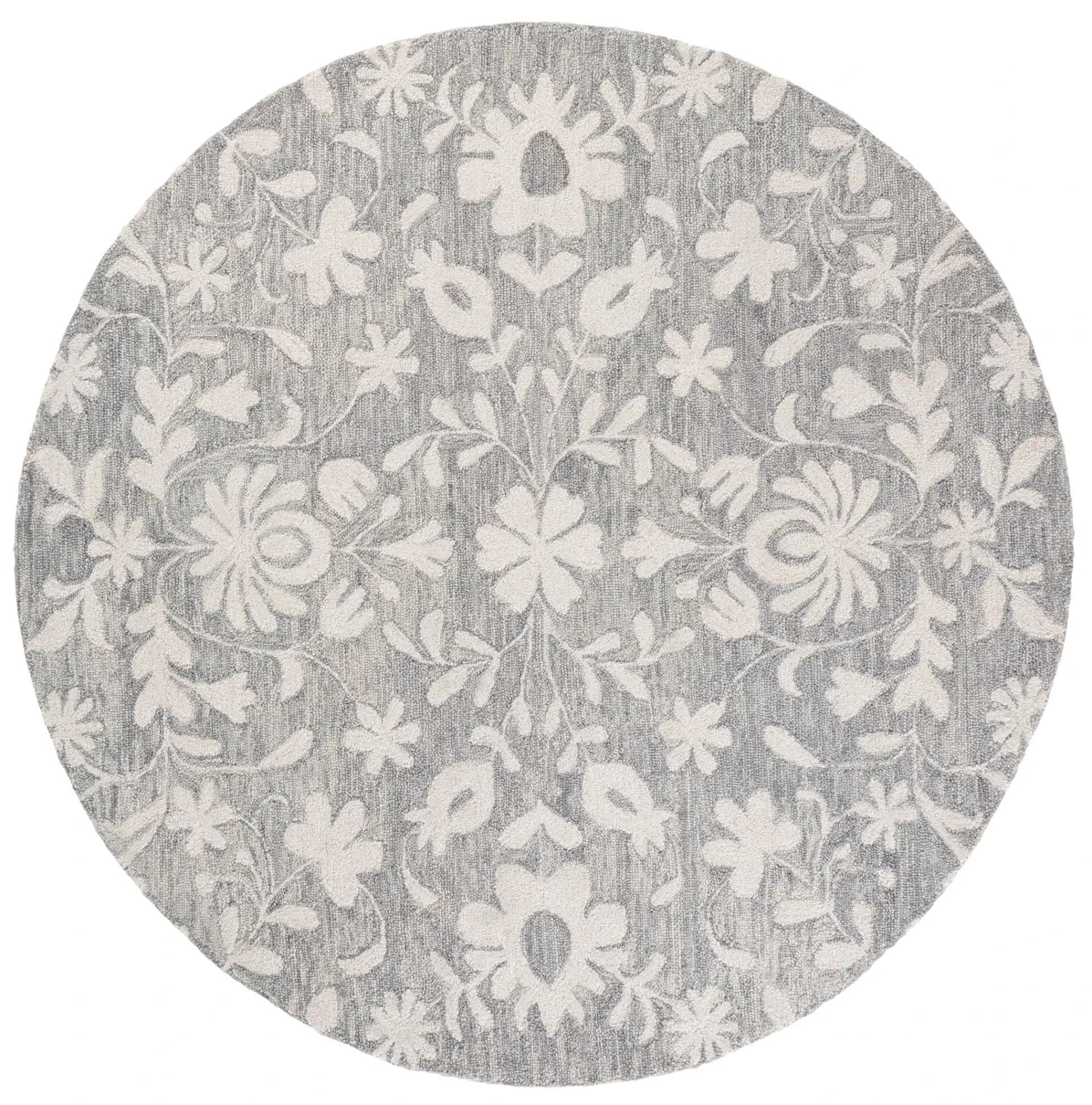 Metro Floral Vine Hand-Tufted Rug