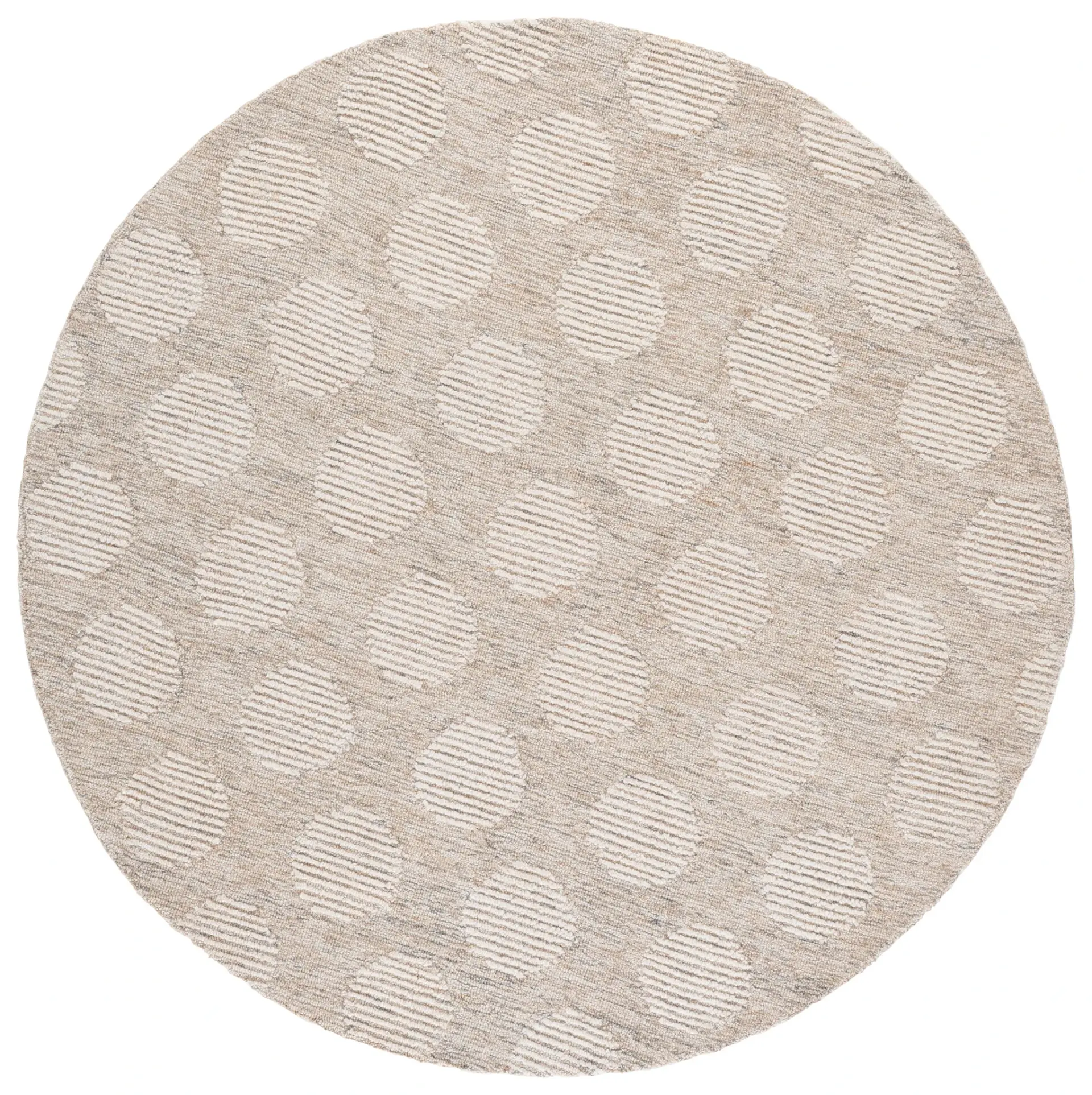 Metro Polka Dot Hand-Tufted Wool Rug