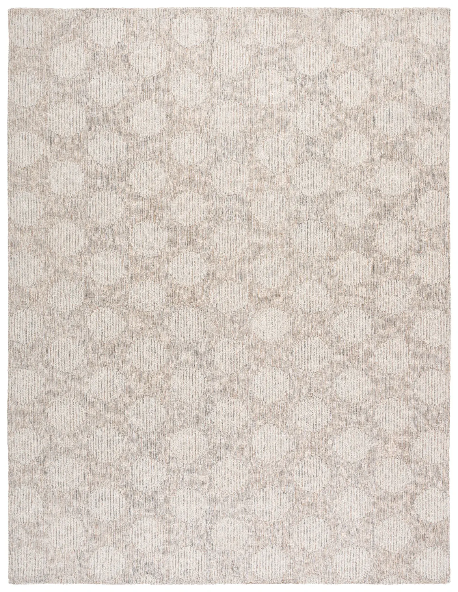 Metro Polka Dot Hand-Tufted Wool Rug