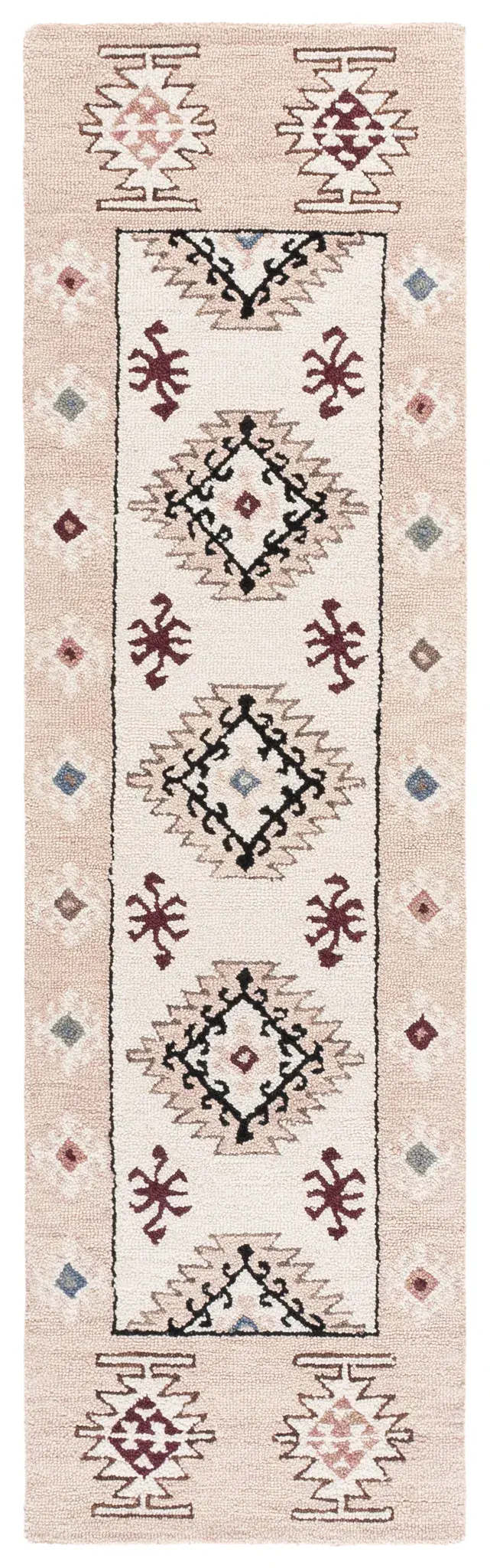 Metro Tribal Kilim Hand-Tufted Wool Rug