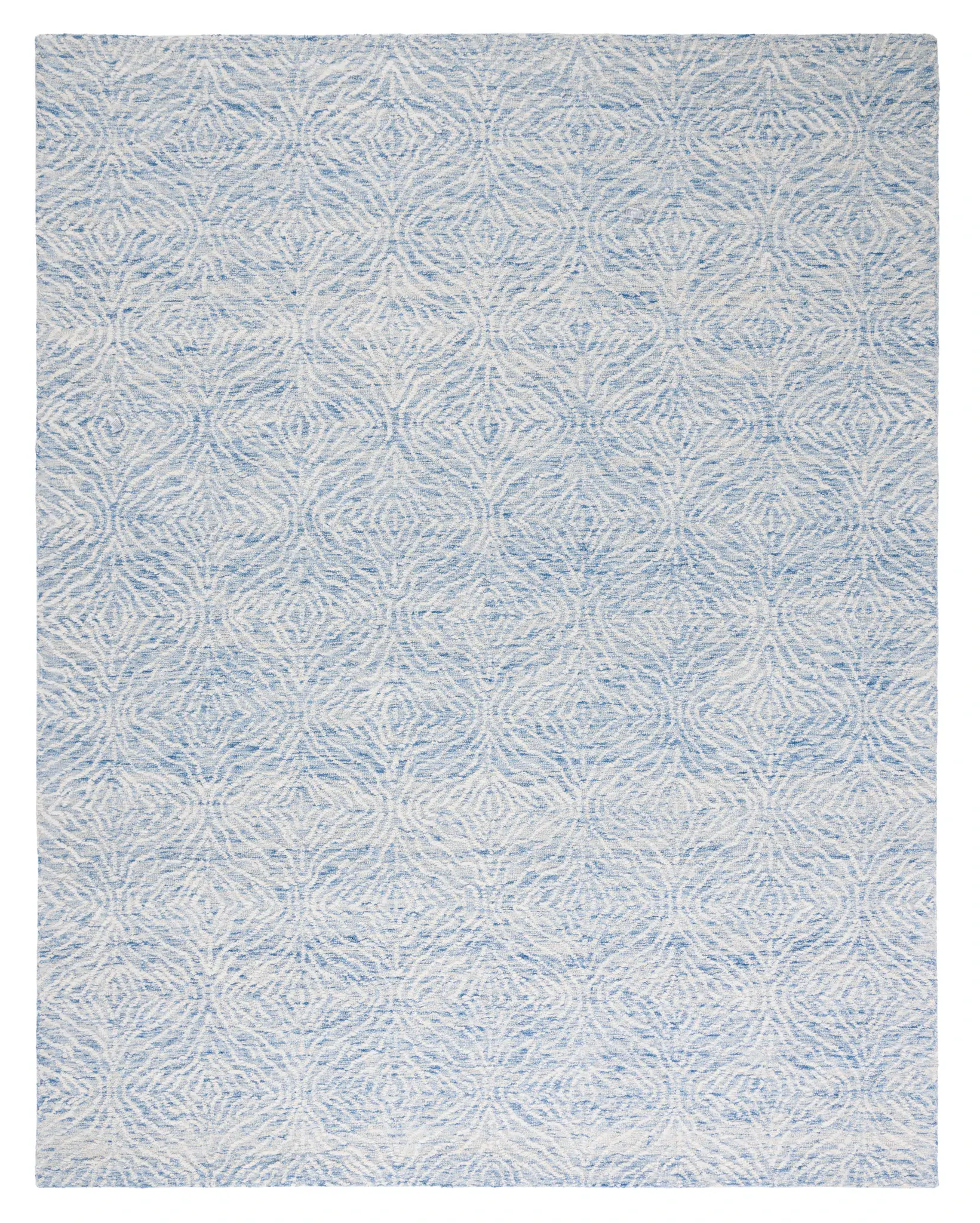 Metro Ogee Trellis Hand-Tufted Wool Rug