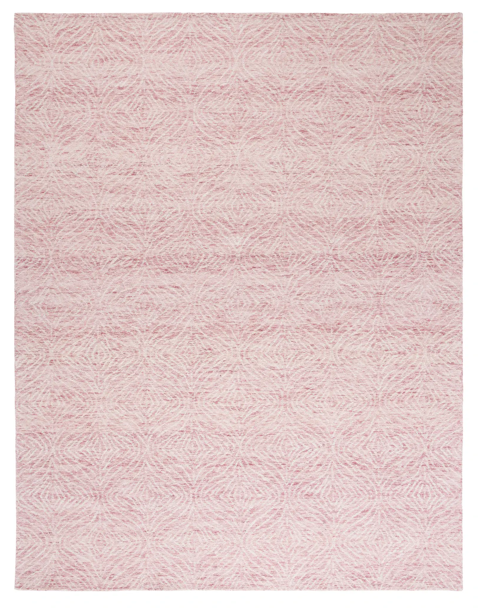 Metro Ogee Trellis Hand-Tufted Wool Rug