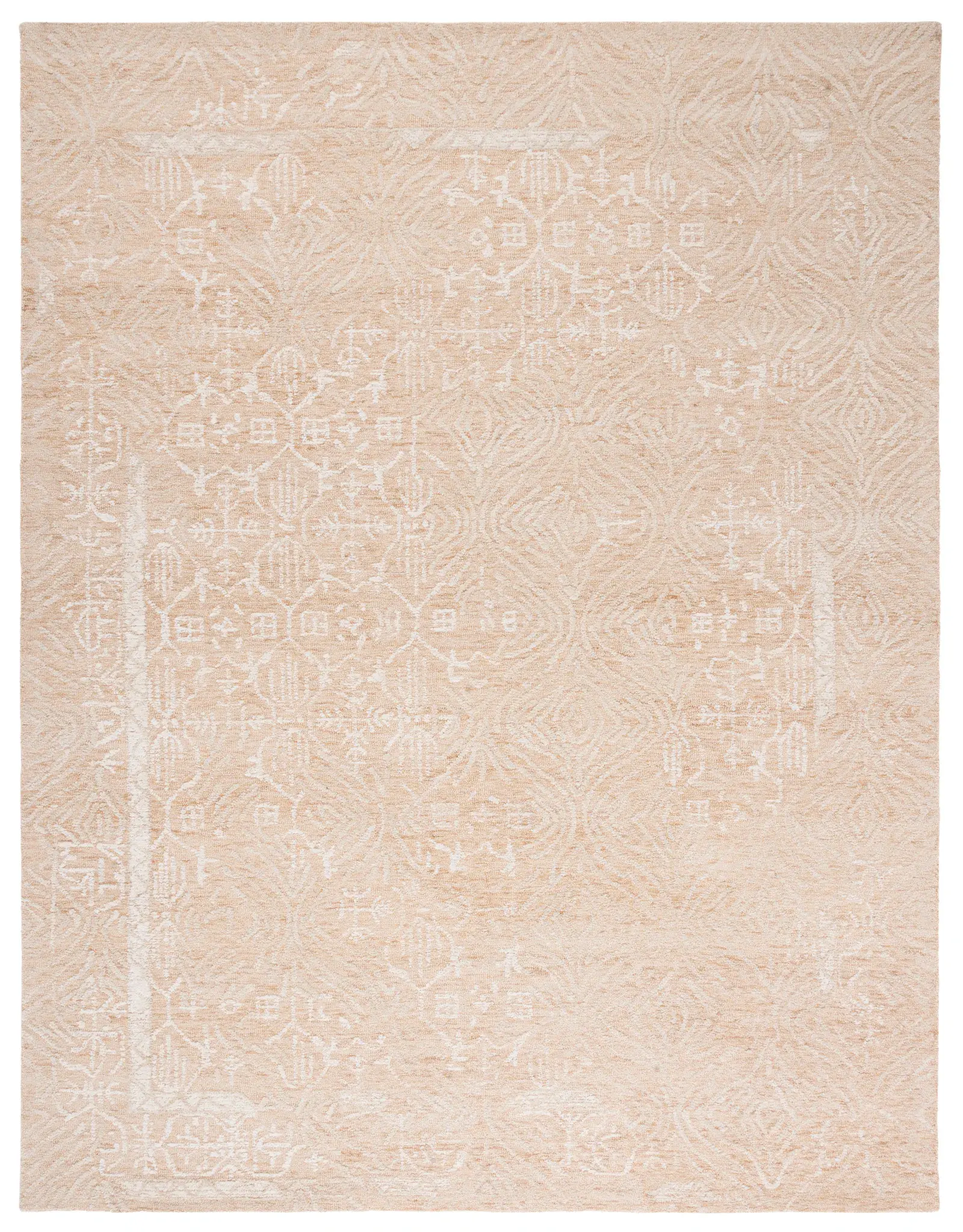 Metro Faded Floral Hand-Tufted Wool Rug