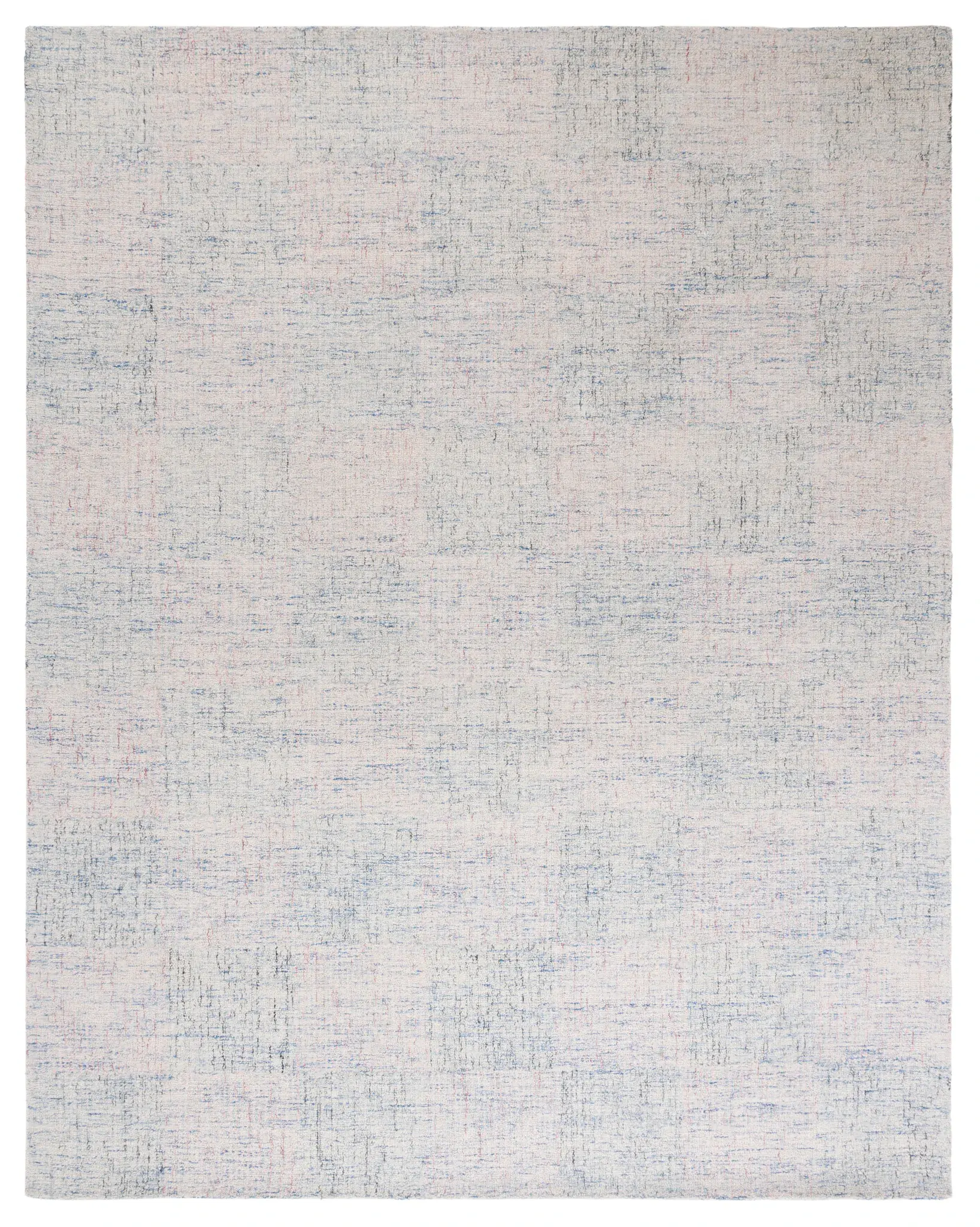 Metro Abstract Crosshatch Hand-Tufted Wool Rug